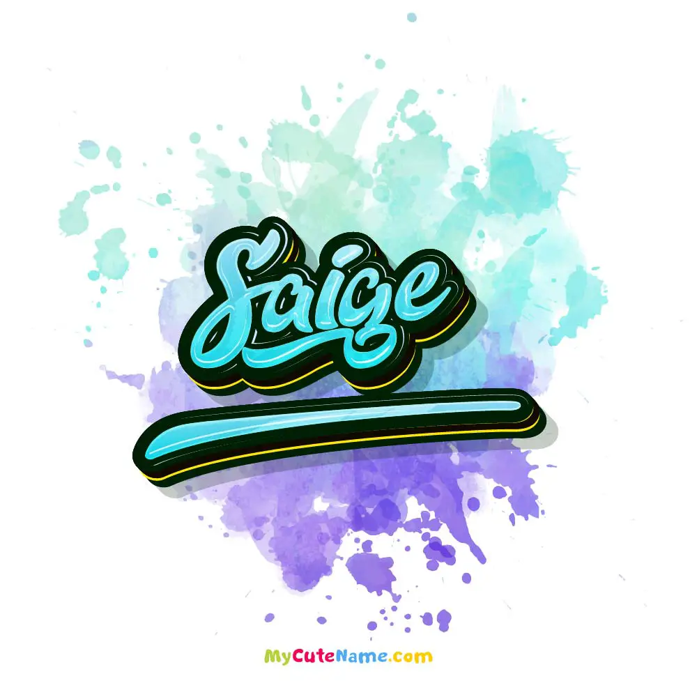 Saige meaning episode artwork