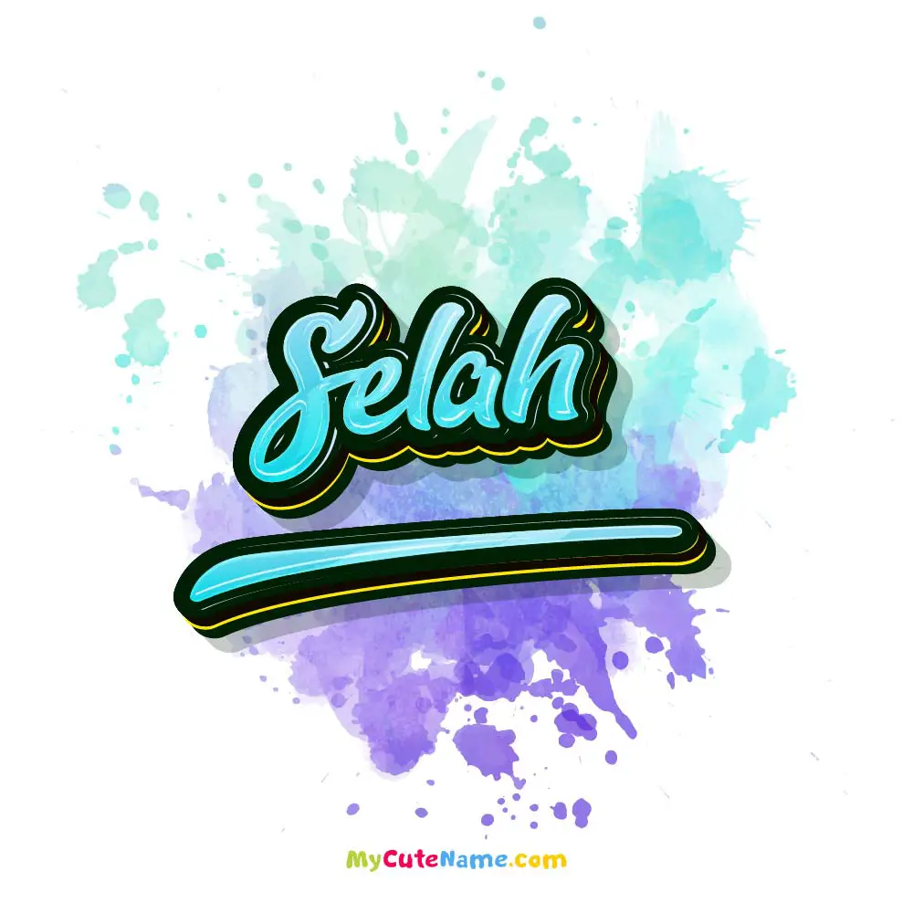 Selah meaning episode artwork
