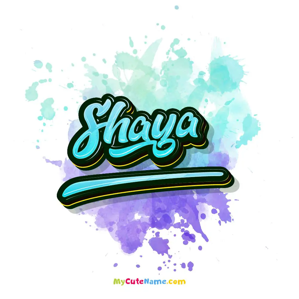 Shaya meaning episode artwork