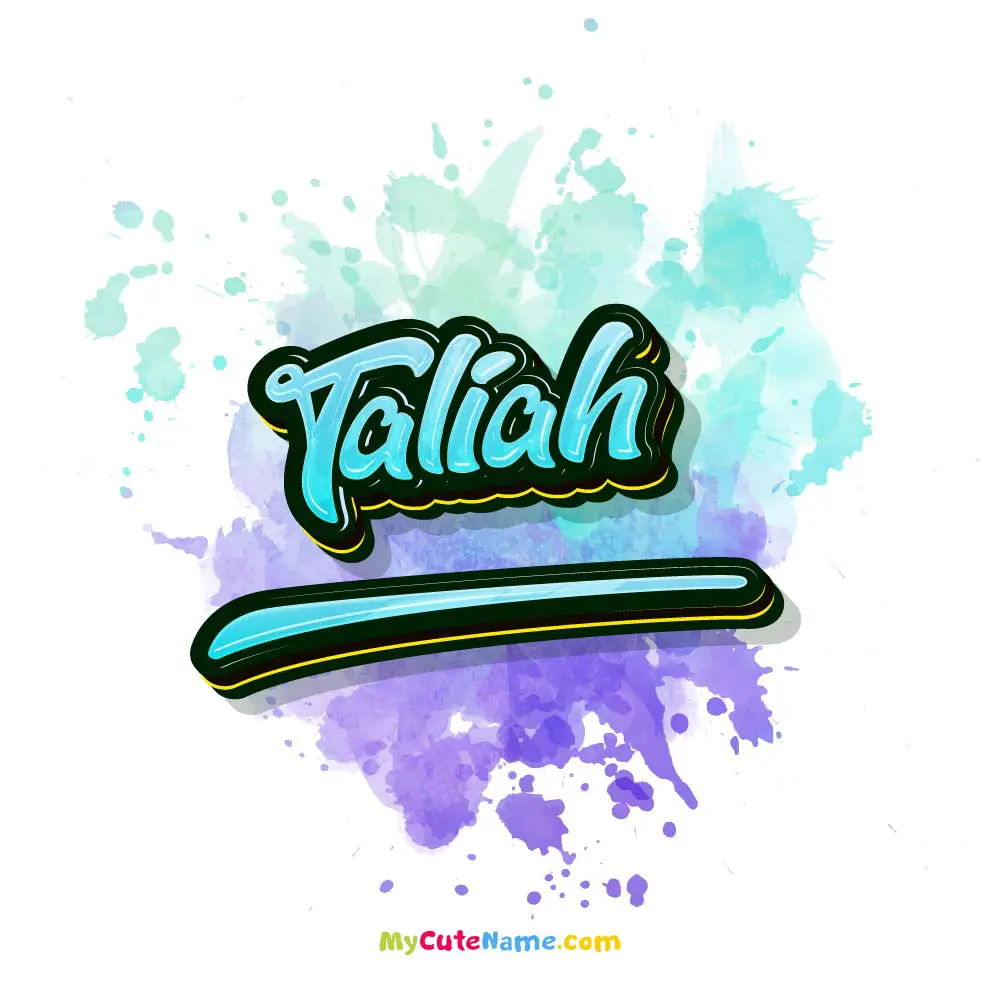 Taliah meaning episode artwork