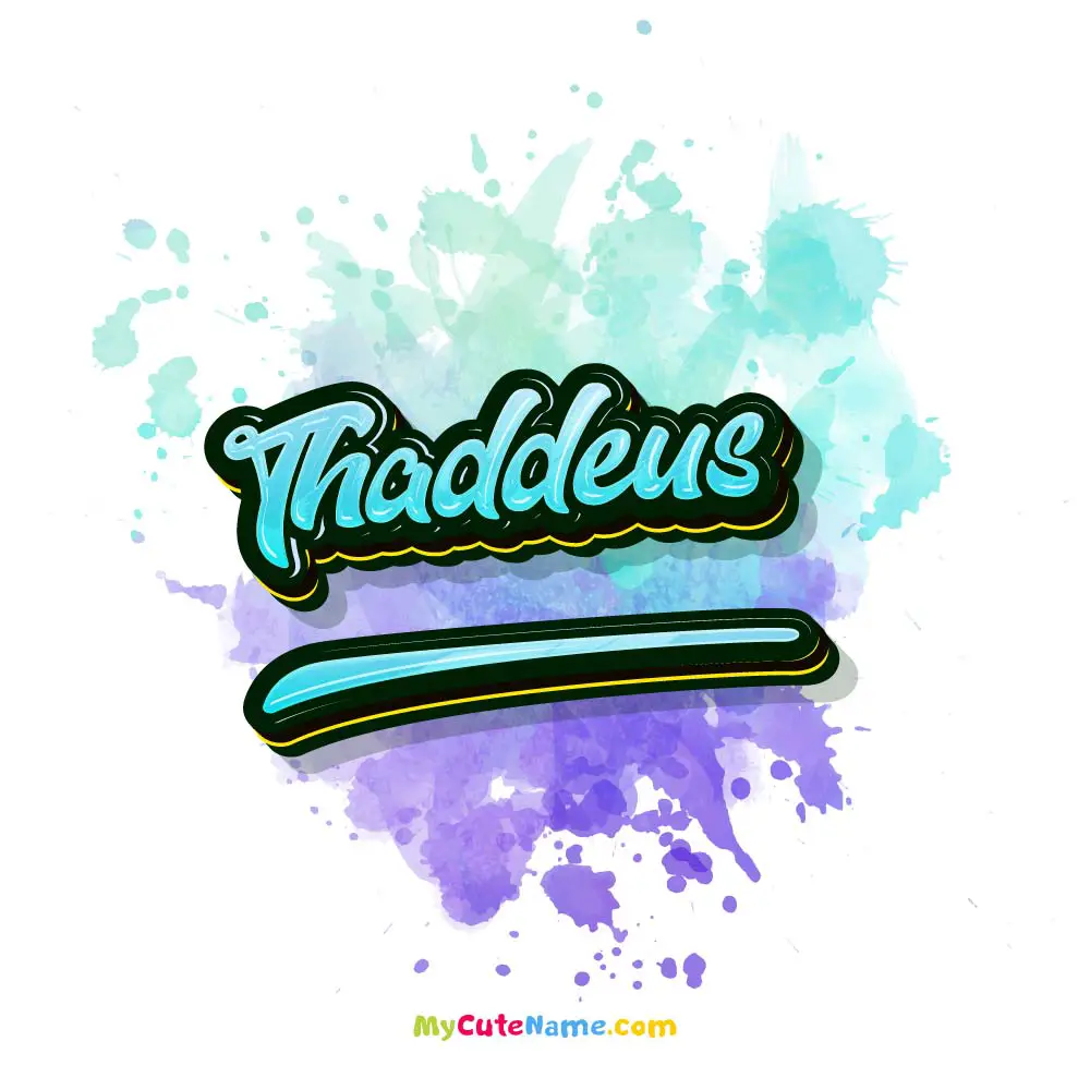 Thaddeus meaning episode artwork