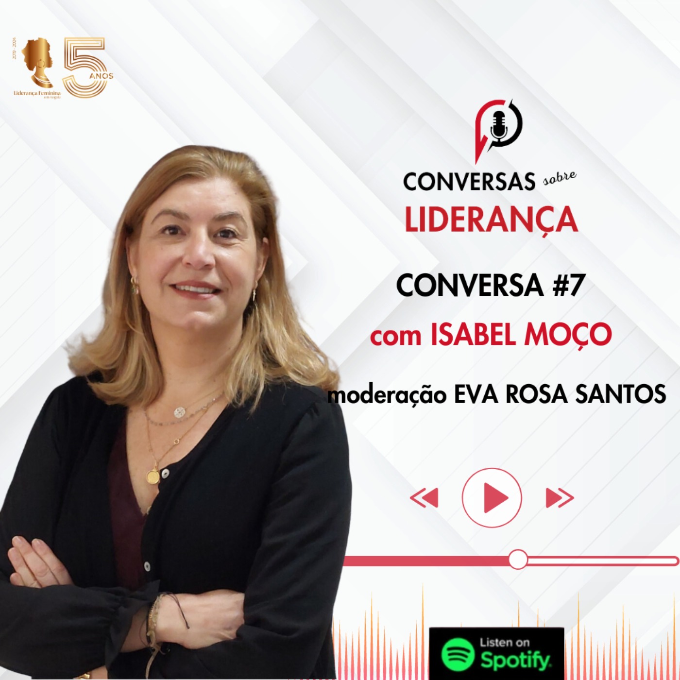#07 - II Temporada das Conversas Sobre Liderança com Isabel Moço episode artwork