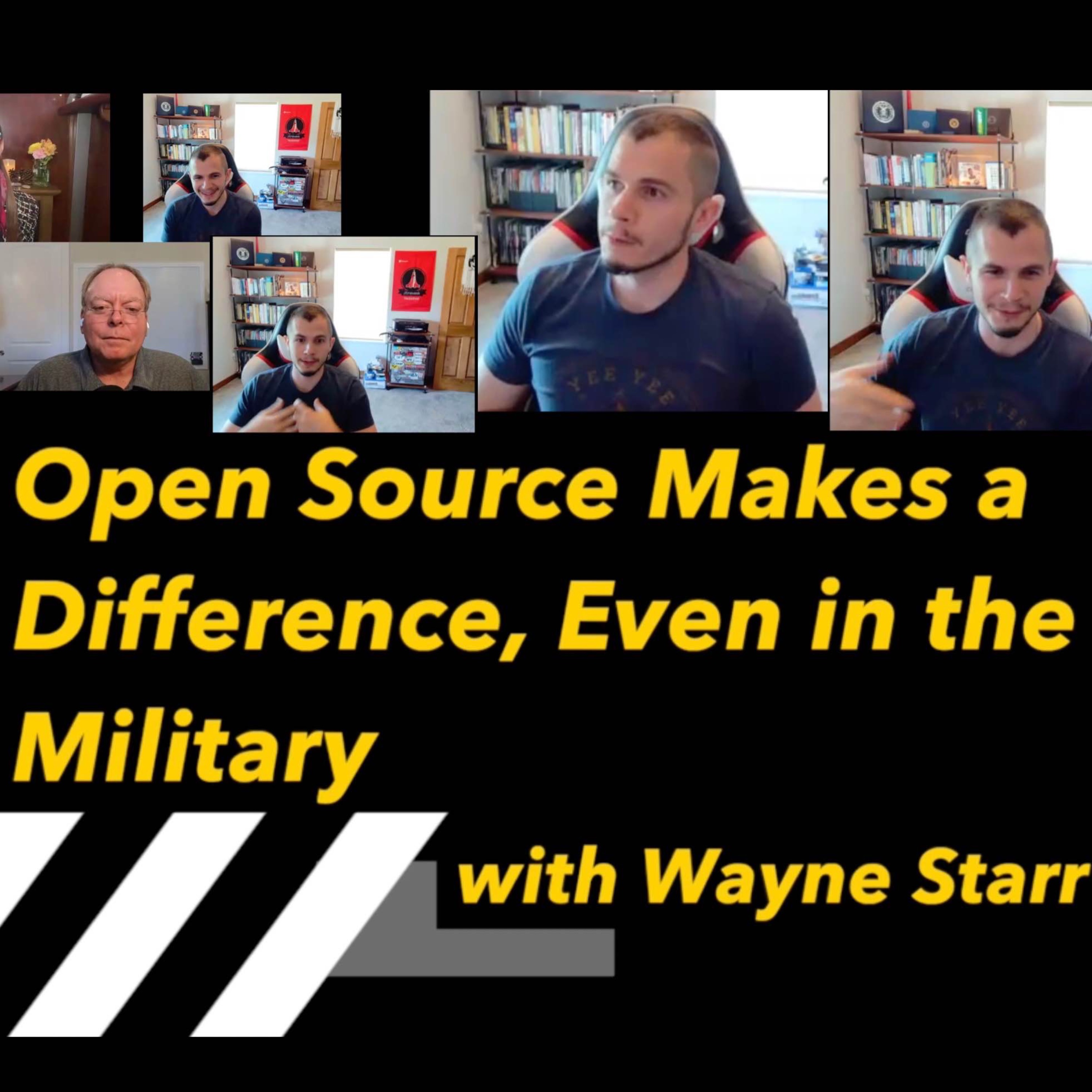 My Open Source Experience Podcast - FOSS Makes a Difference, Even in the Military