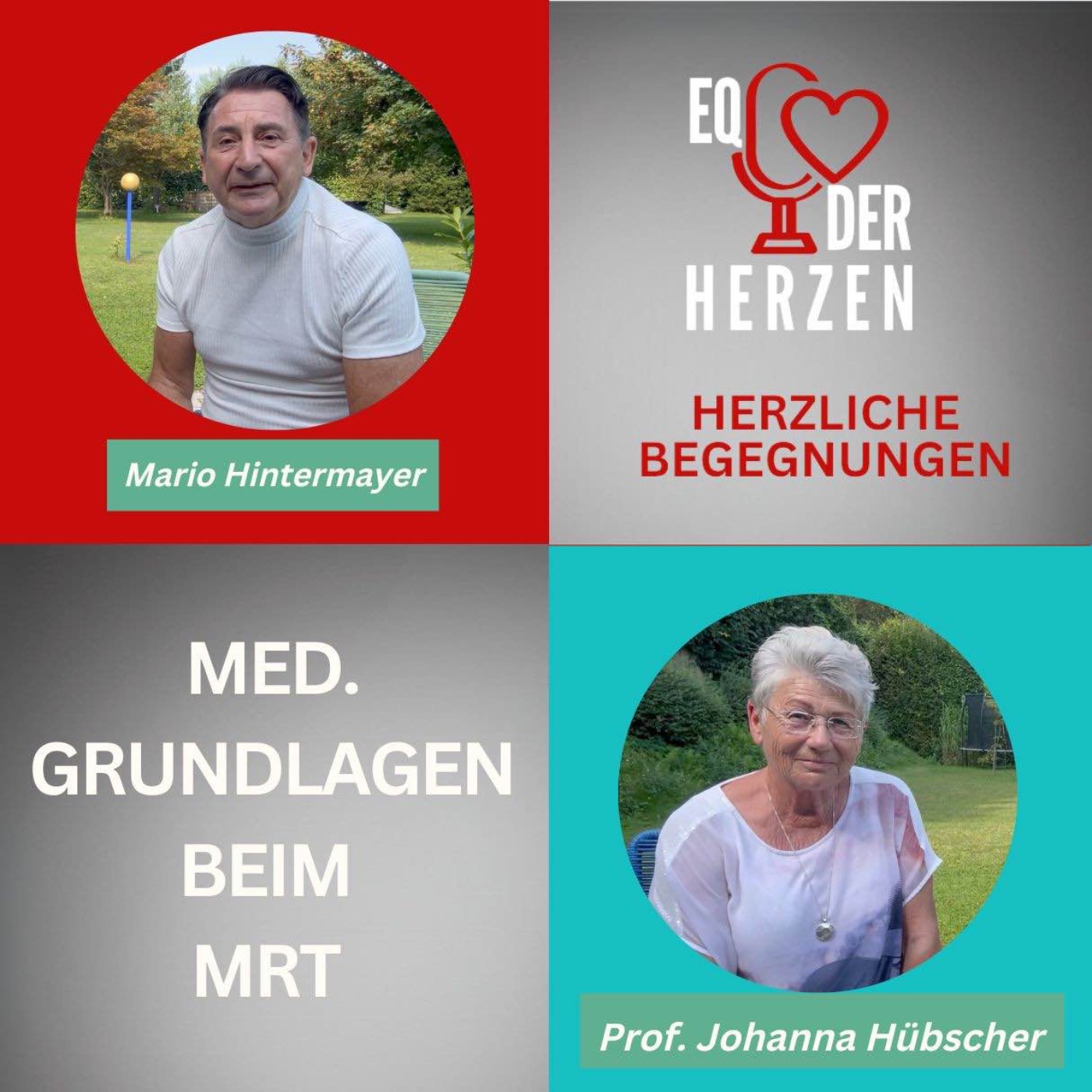 "Magnetfelder, Medizin & Menschlichkeit: Die stille Revolution der Zellgesundheit mit Prof. Dr. Johanna Hübscher" episode artwork
