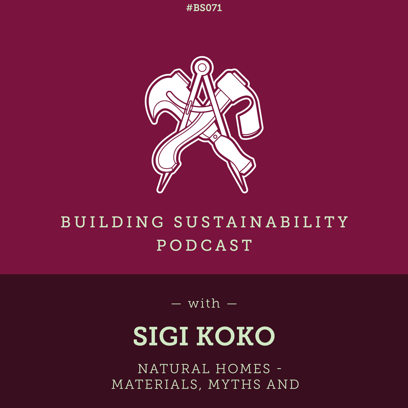 Natural Homes - Materials, Myths and Empowerment - Sigi Koko - BS071