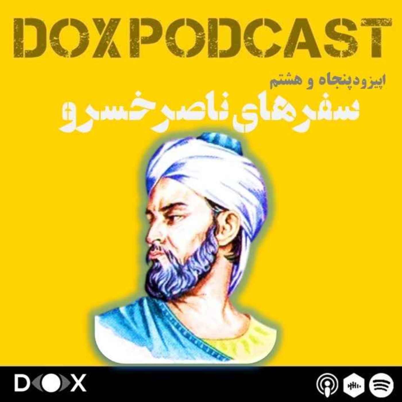 cover art for اپیزود پنجاه و هشتم- سفرهای ناصرخسرو