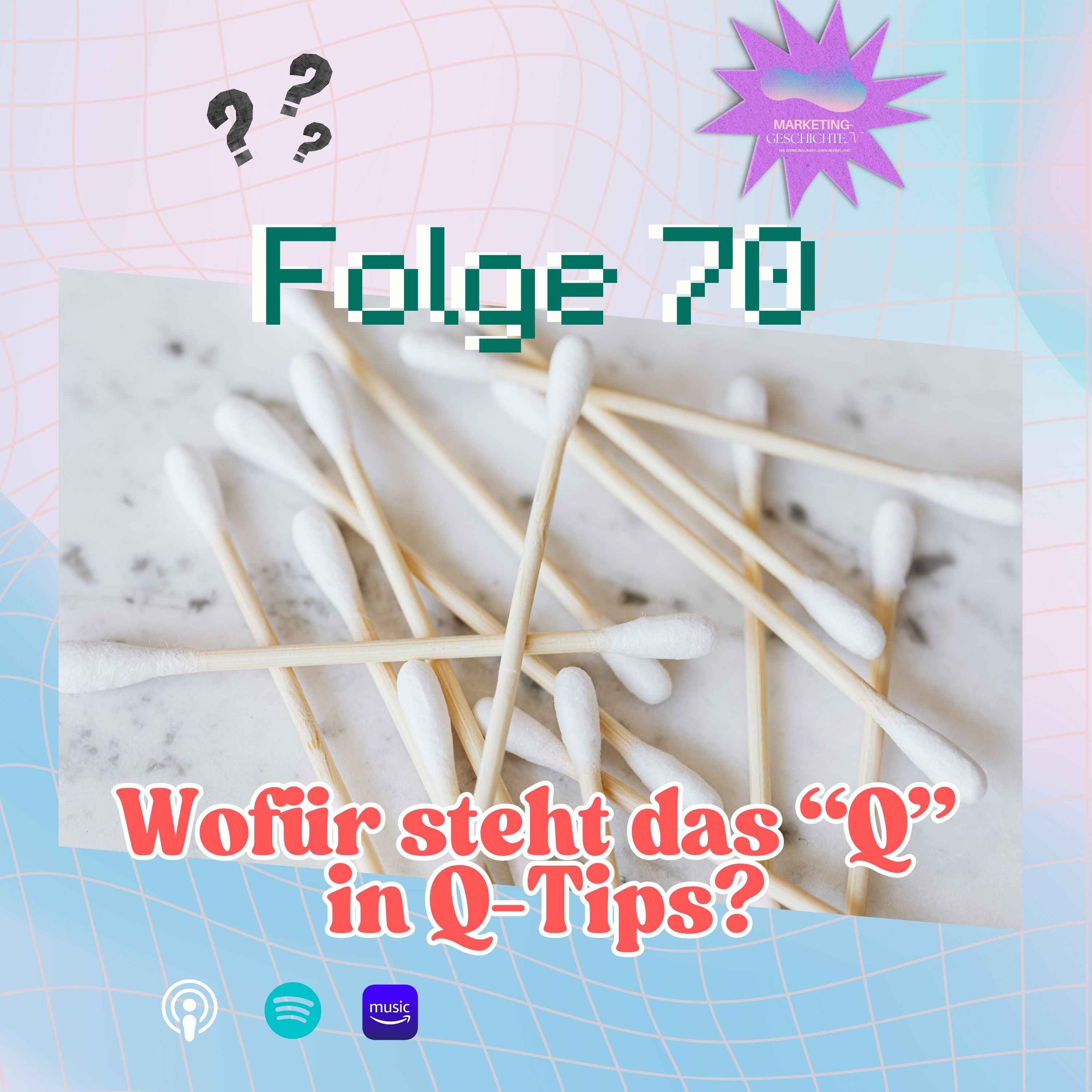 Wofür steht eigentlich das „Q“ in Q-Tips? episode artwork