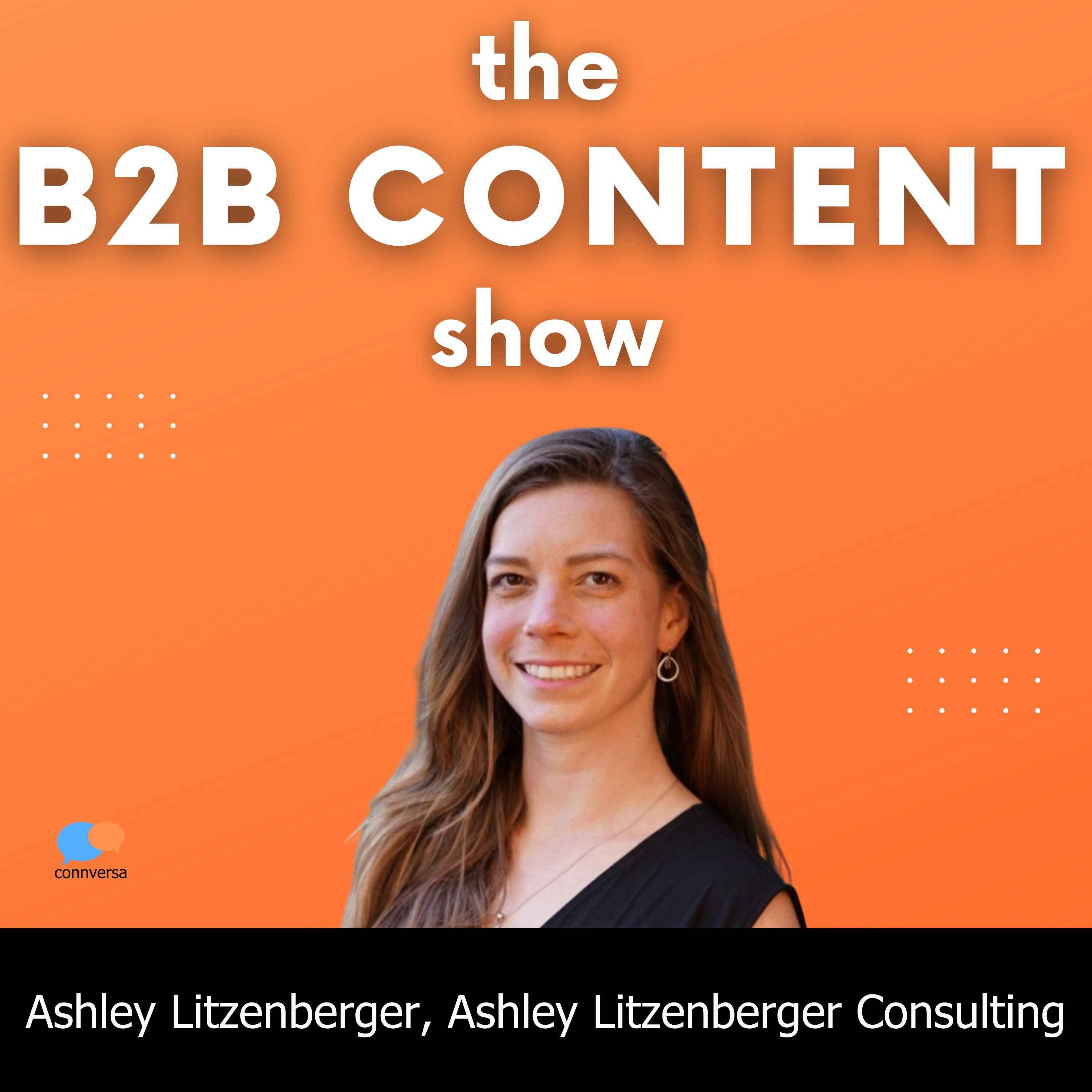 Using content with product user and lifecycle data Ashley Litzenberger