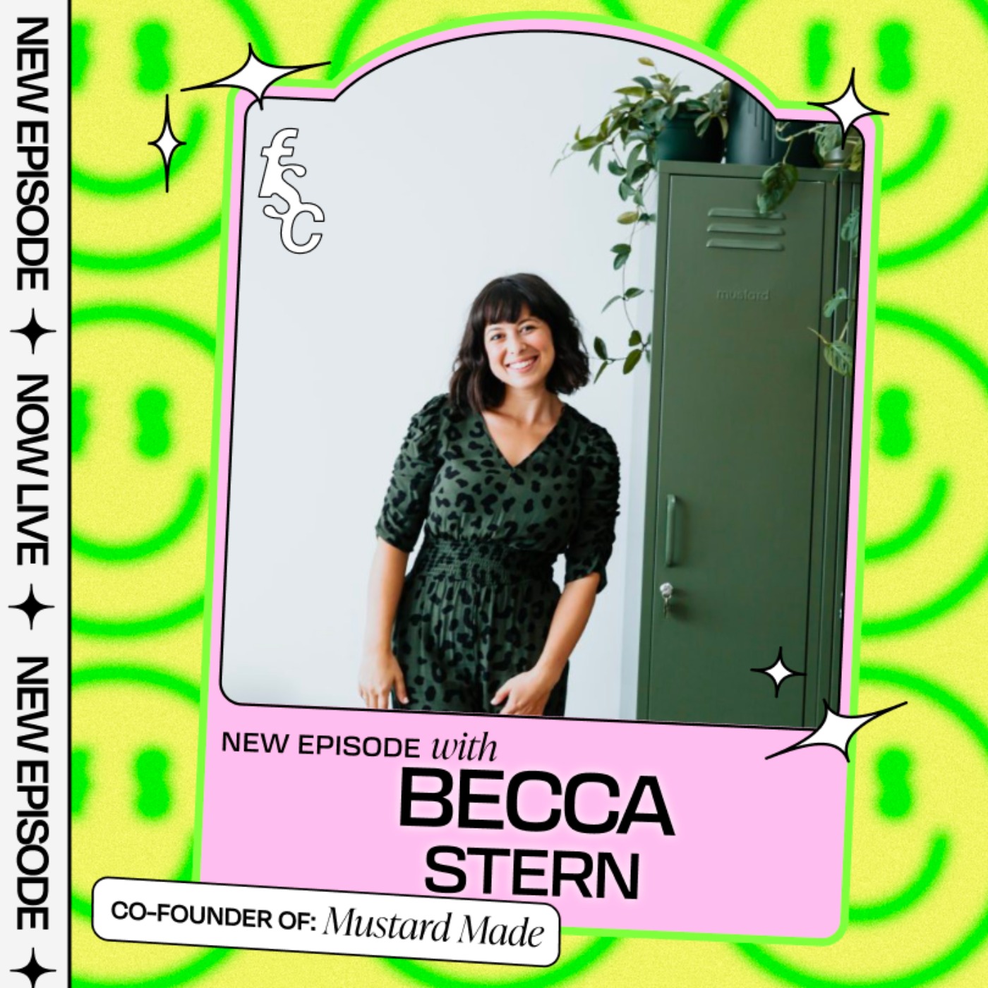 How Intuition & Obsession Led This Founder to $8M+ a Year Selling Lockers, with Mustard Made Co-Founder Becca Stern (Part 1) - podcast episode cover