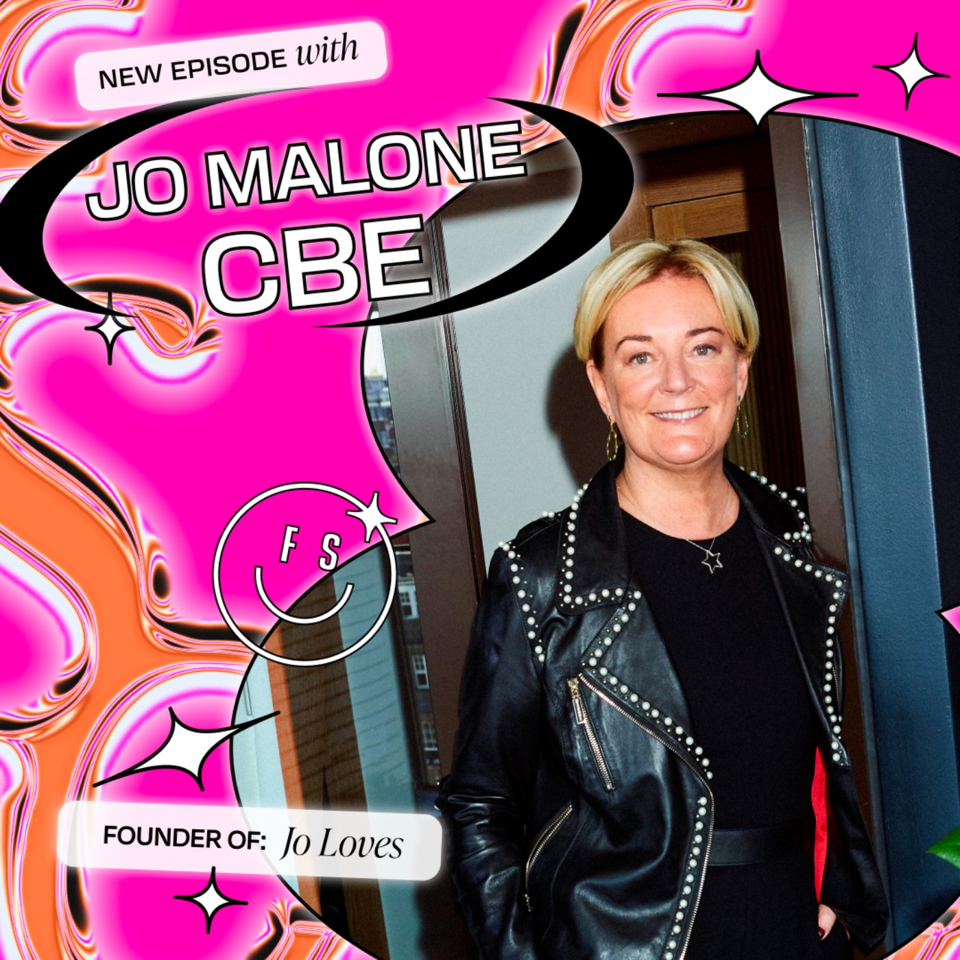 I just interviewed one of my dream guests, Jo Malone!  - podcast episode cover