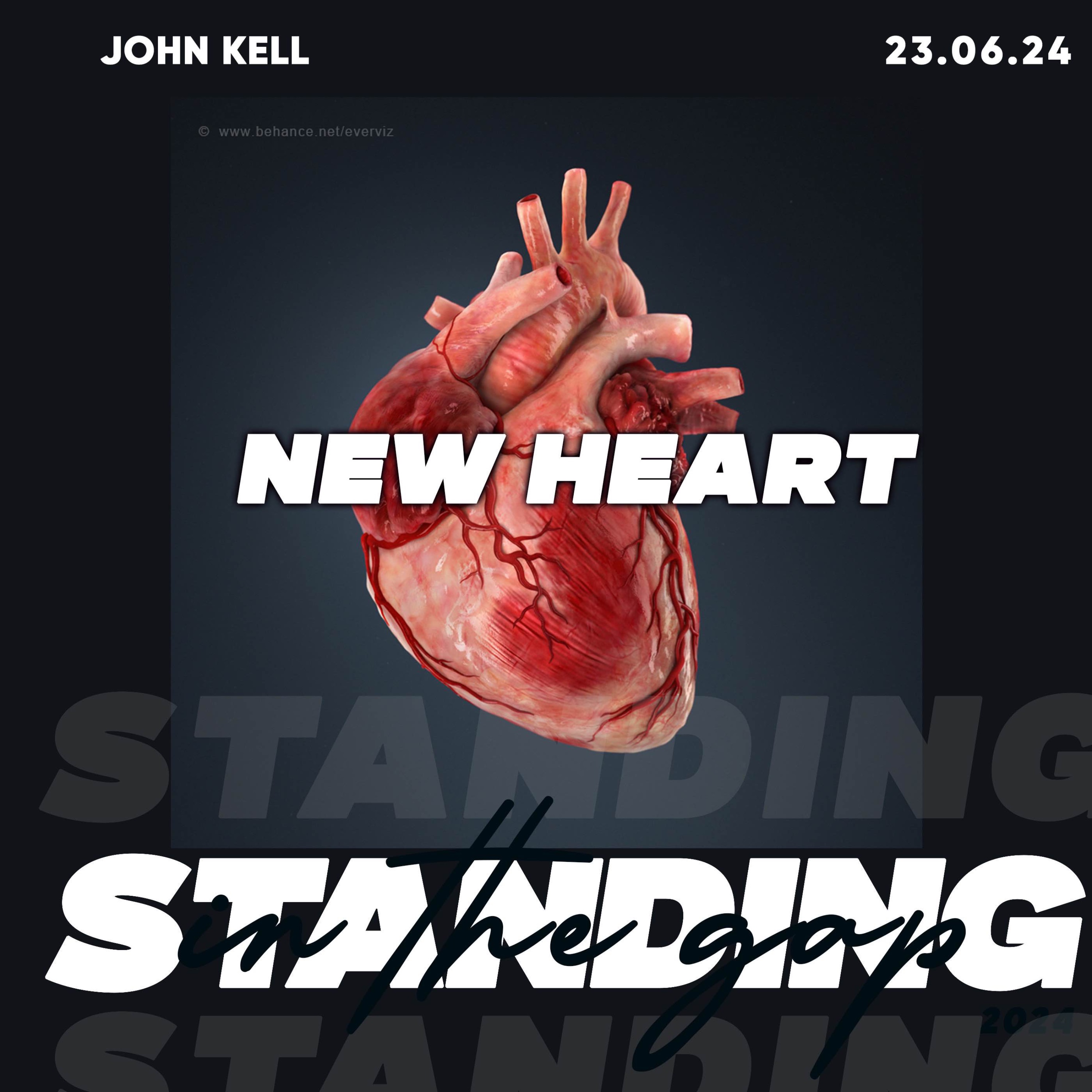 New Heart- Standing In The Gap- John Kell 23.06.24 episode artwork