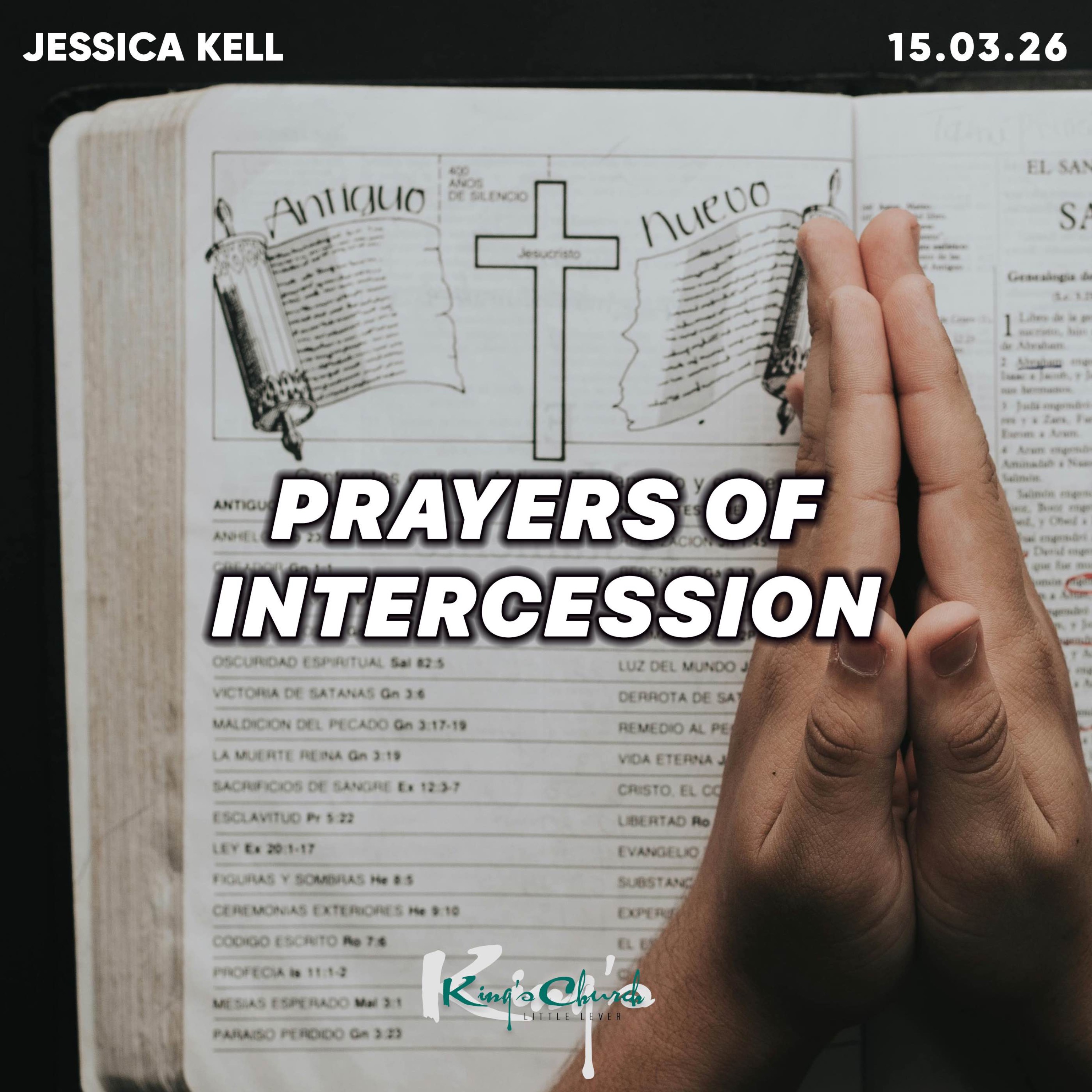 Prayers of Intercession- Jessica Kell 15.03.26 episode artwork