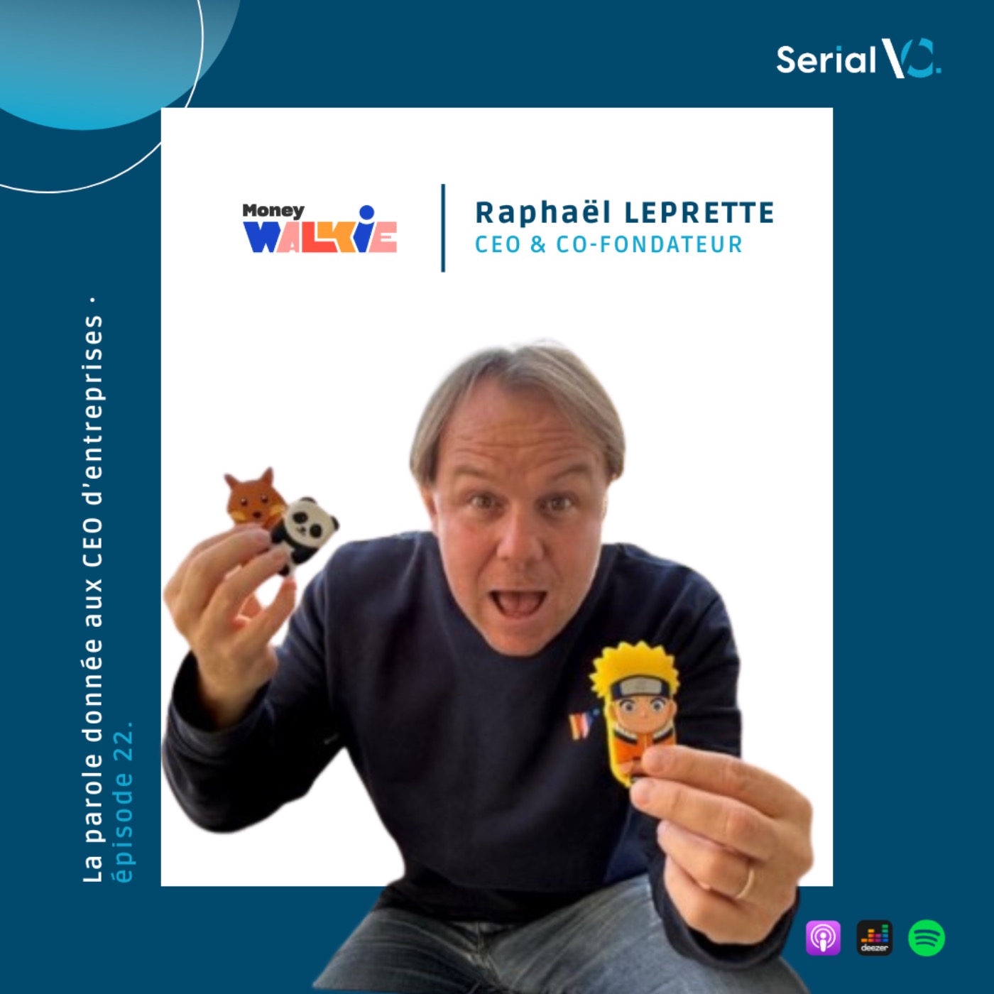 🎙 𝐄𝐏#𝟐𝟐 : Raphaël Leprette - CEO Money Walkie - Payer avec un Panda !