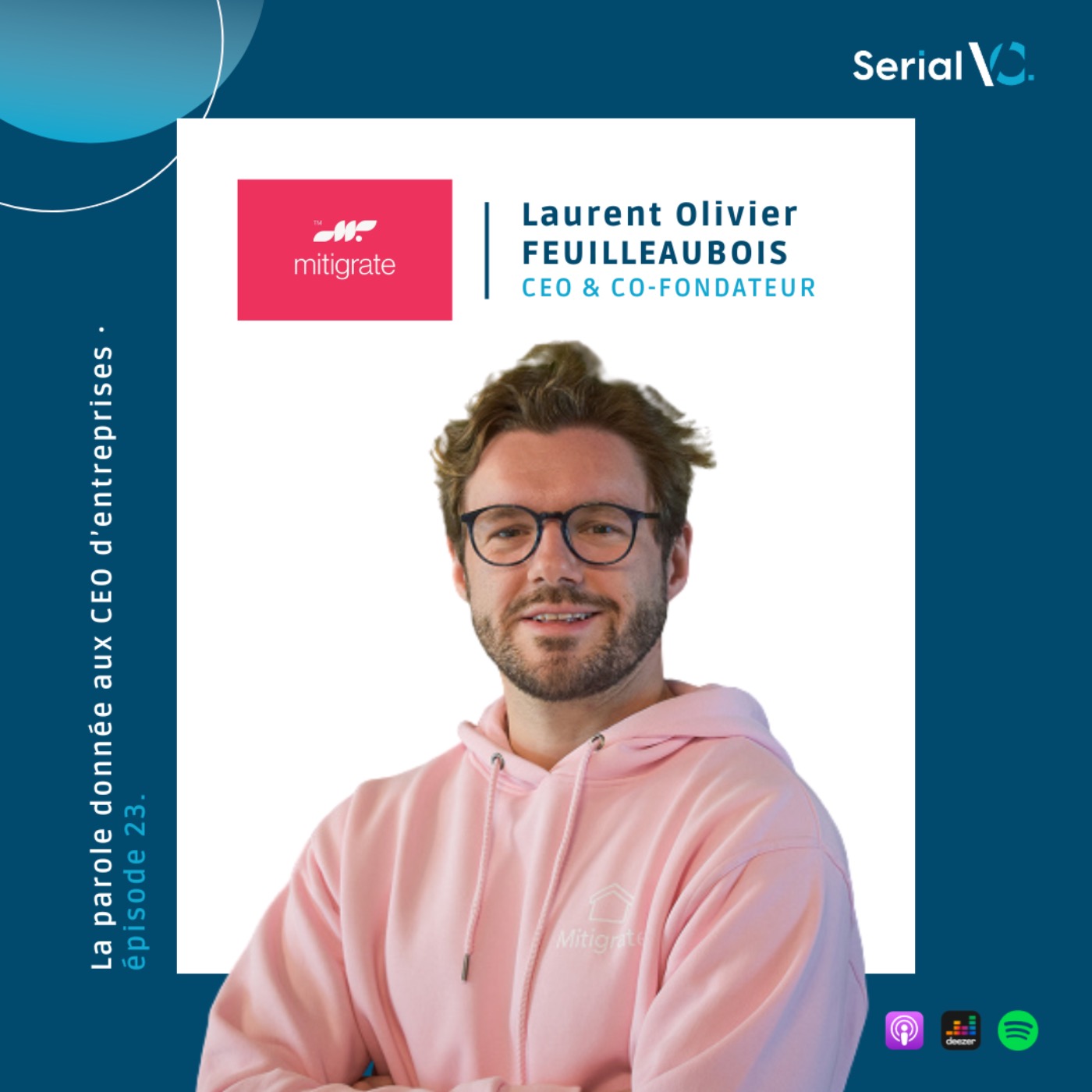 🎙 𝐄𝐏#𝟐𝟑 : Laurent Olivier Feuilleaubois -CEO Mitigrate - Comment prévenir les inondations ?