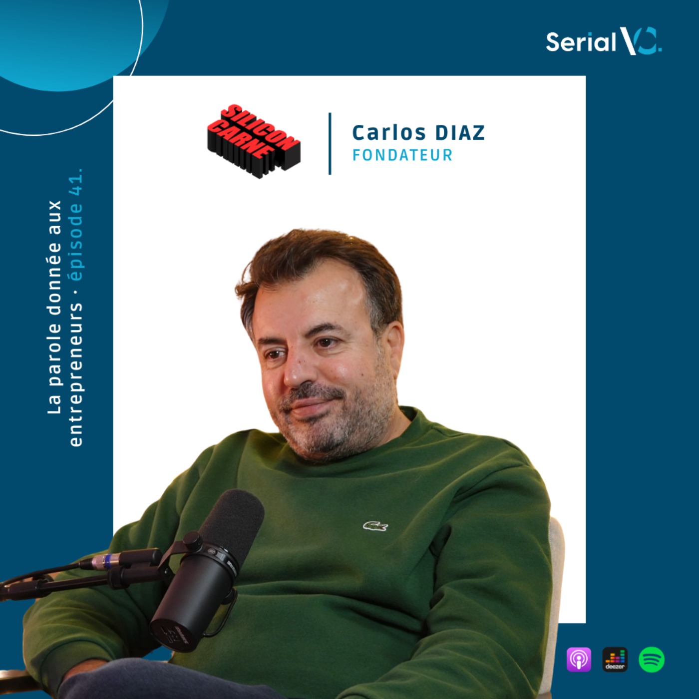 EP#41 : Carlos Diaz - De Limoges à la Silicon Valley (entrepreneuriat, VC & French Tech) episode artwork