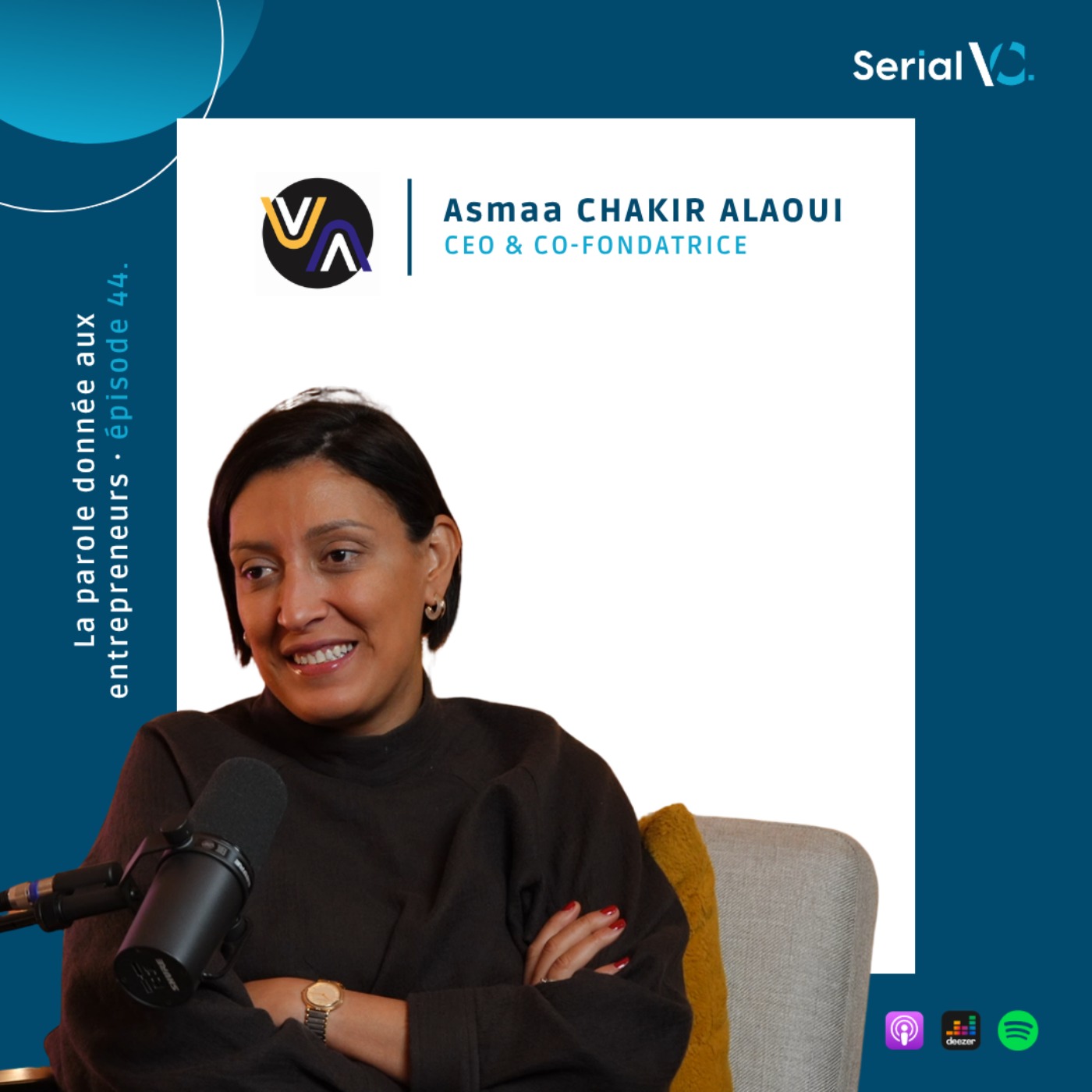 EP#44 :  Asmaa : financer les livreurs que les banques refusaient episode artwork