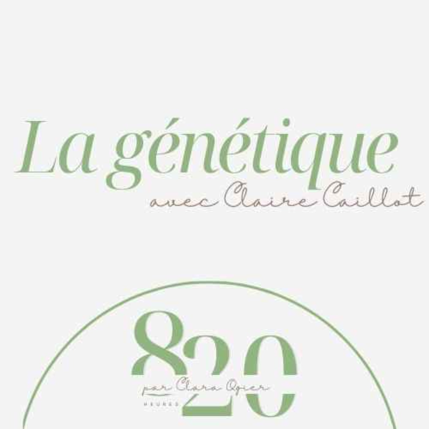 cover art for Claire : à la découverte de la génétique ! 