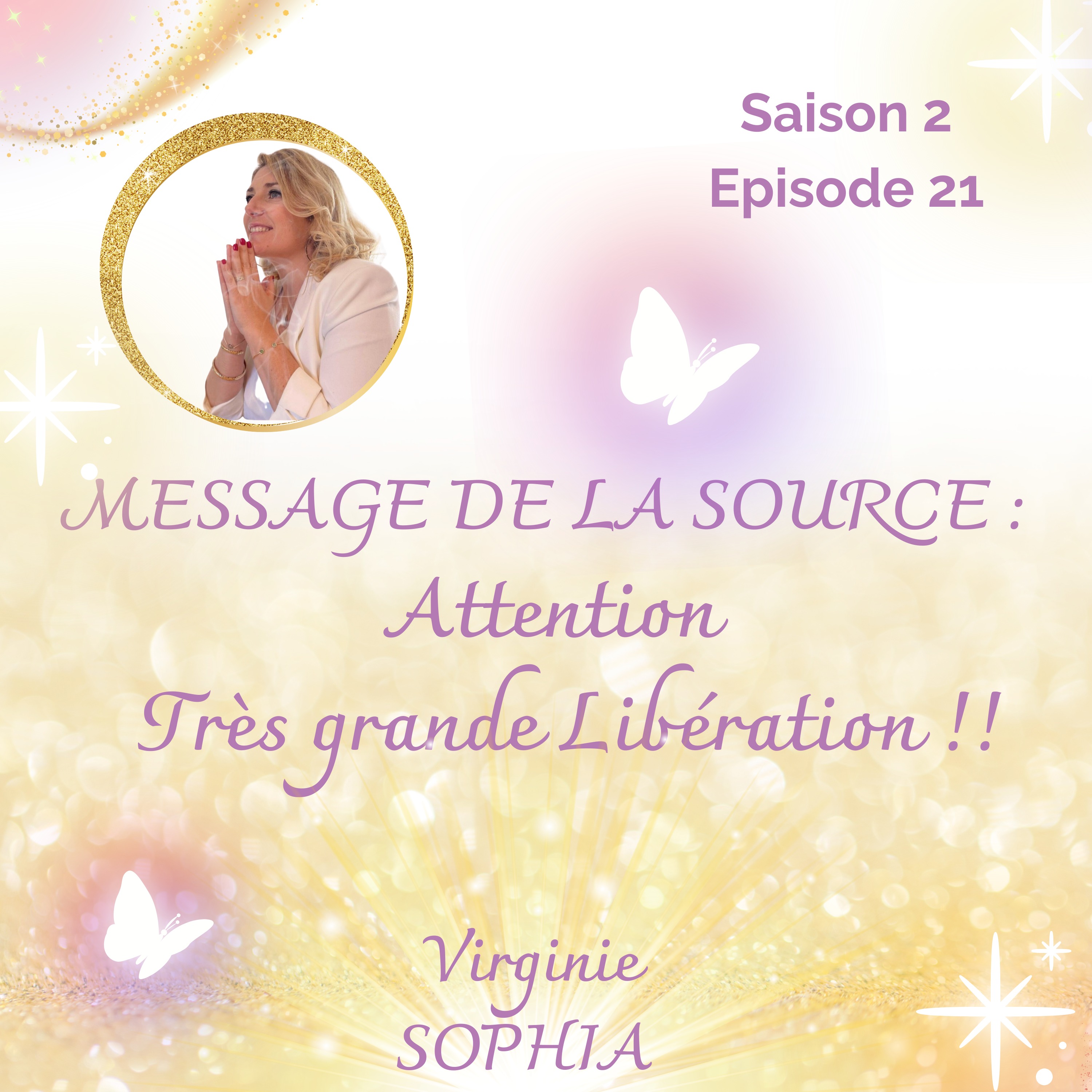 L'univers de Virginie SOPHIA- ATTENTION -Très grande libération !!