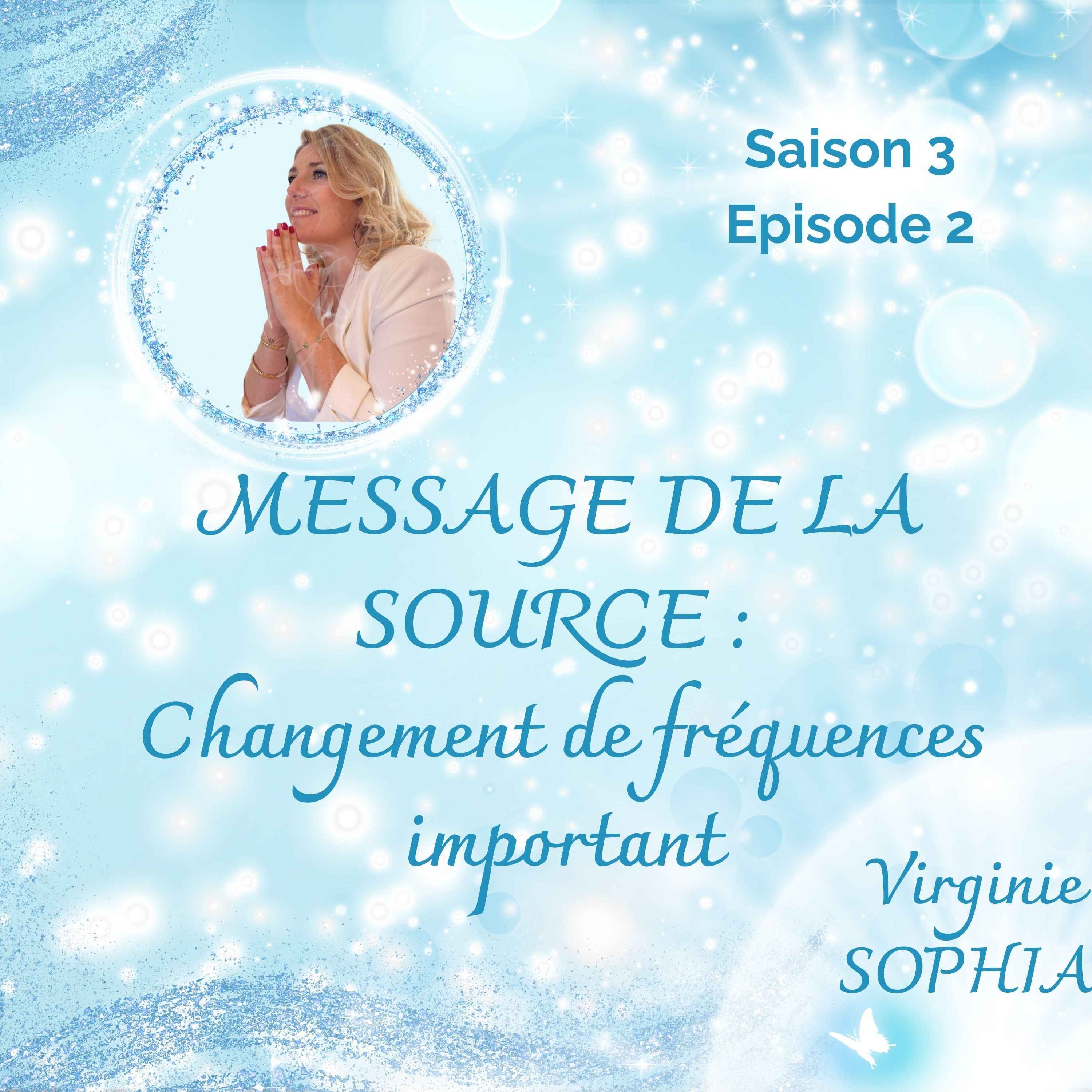 L'univers de Virginie SOPHIA-Changement de fréquences Important