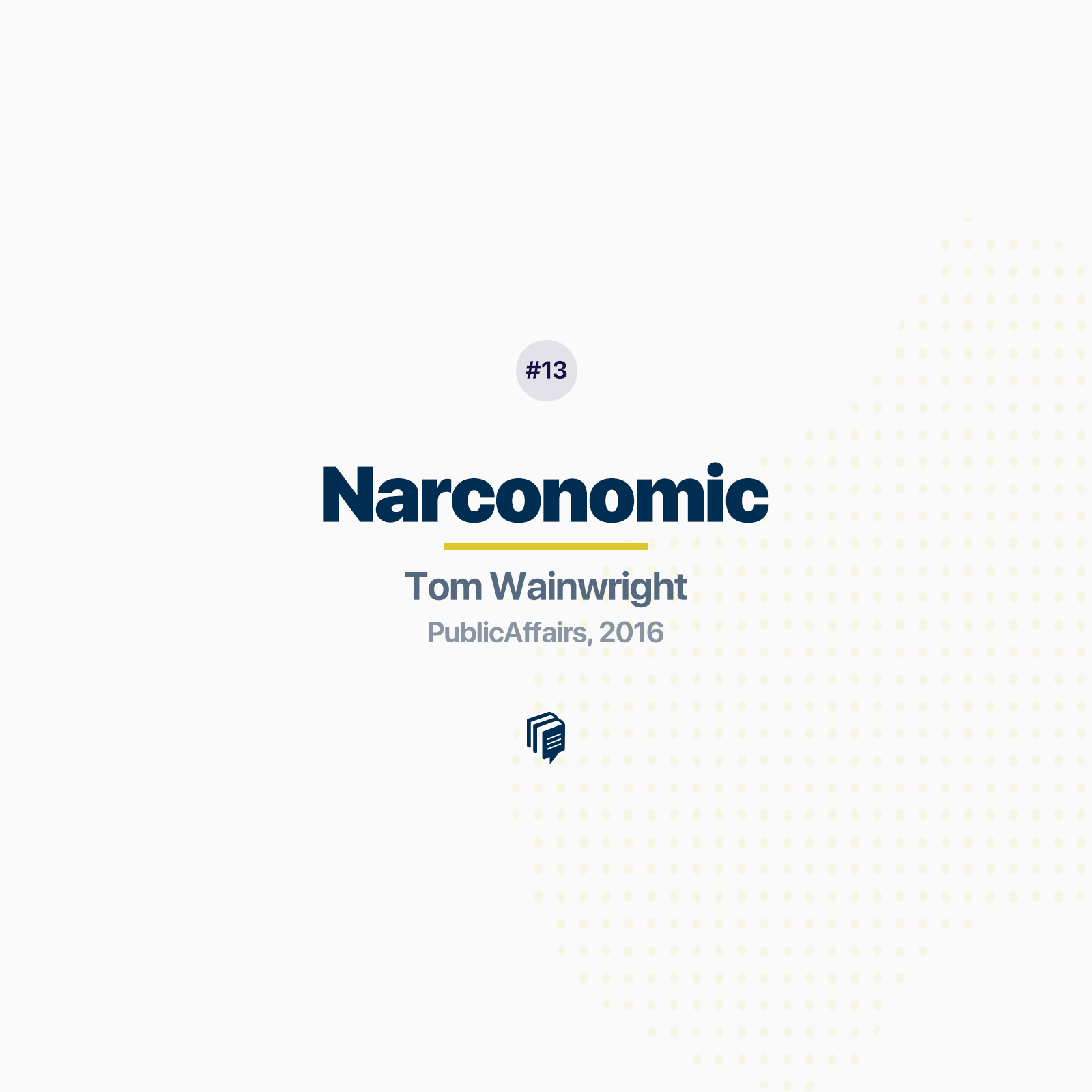 1-13: Narconomic (خلاصه‌ی کتاب نارکونومیکس)