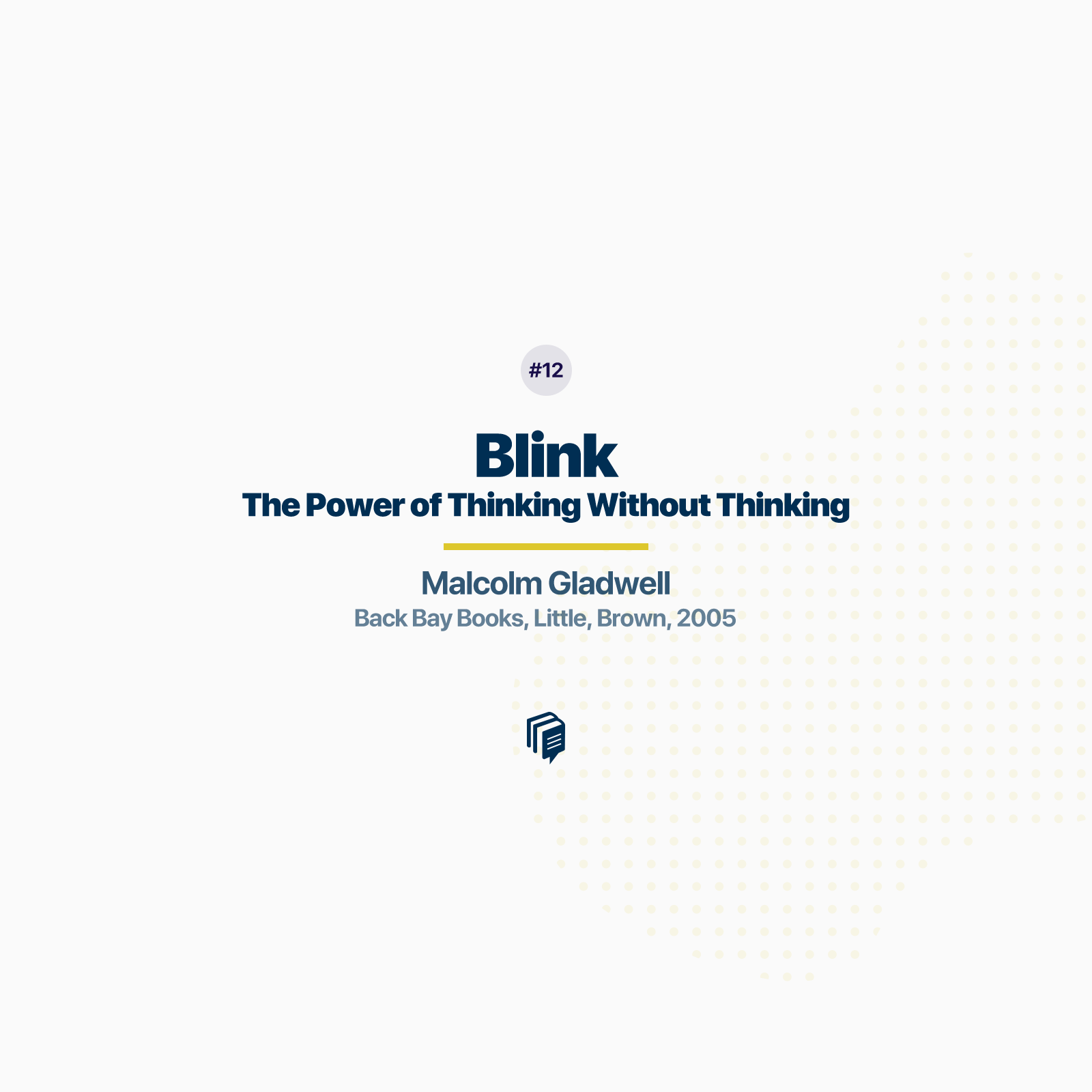 ‌BPLUS بی‌پلاس پادکست فارسی خلاصه کتاب - 1-12: Blink: the power of thinking without thinking (خلاصه‌ی کتاب در یک چشم به‌هم زدن)