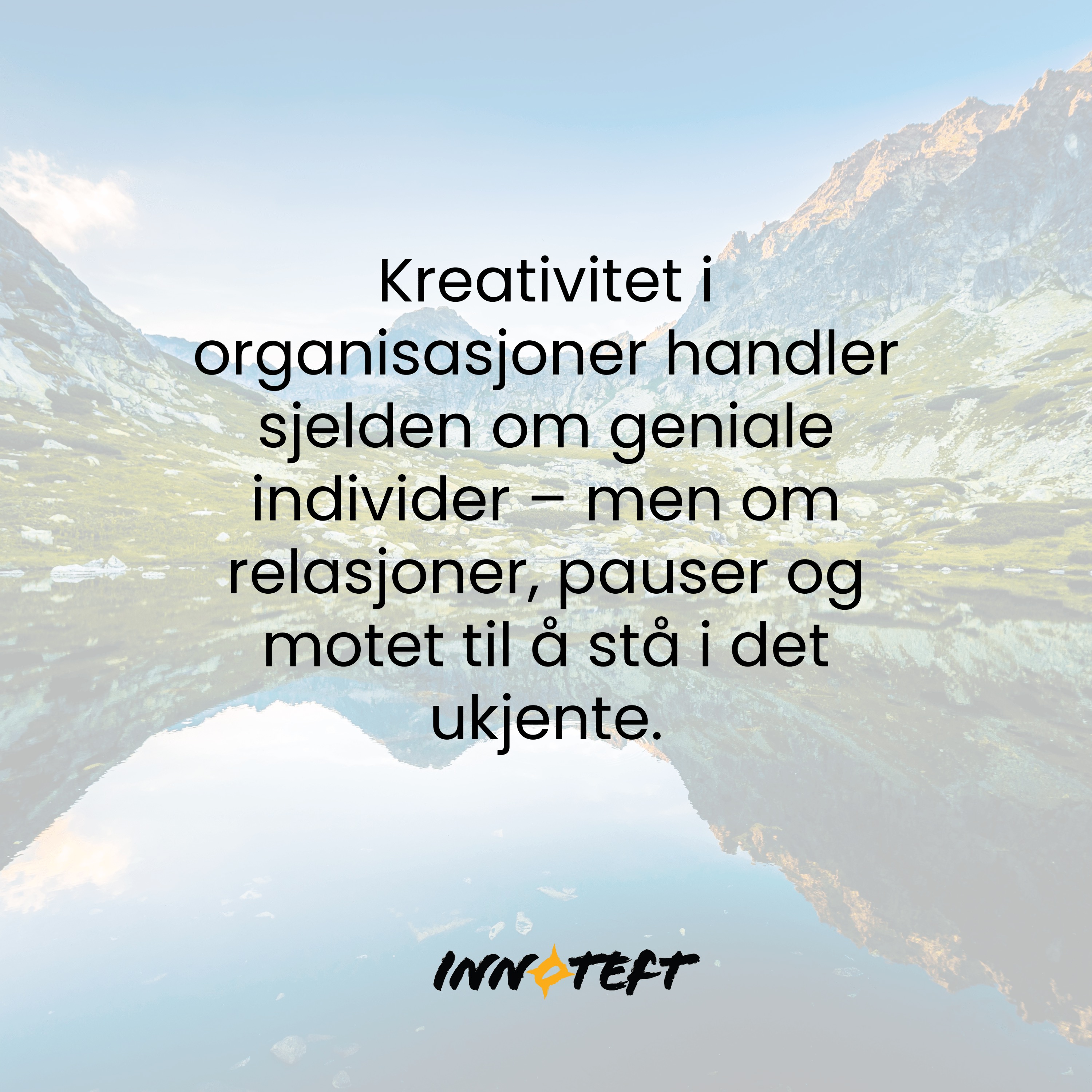 Kreativitetshelse, tåkeheimen og hvorfor innovasjon krever tid | Refleksjon etter Torild Oddane episode artwork