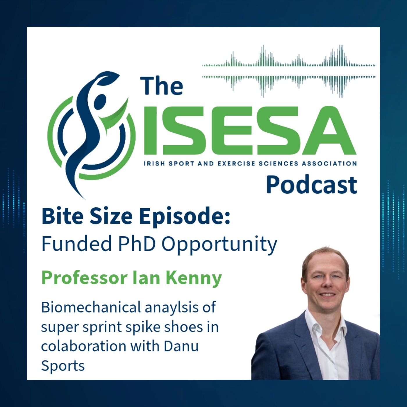 cover art for ISESA Bitesize: PhD in Biomechanics of Super Sprint Spikes 