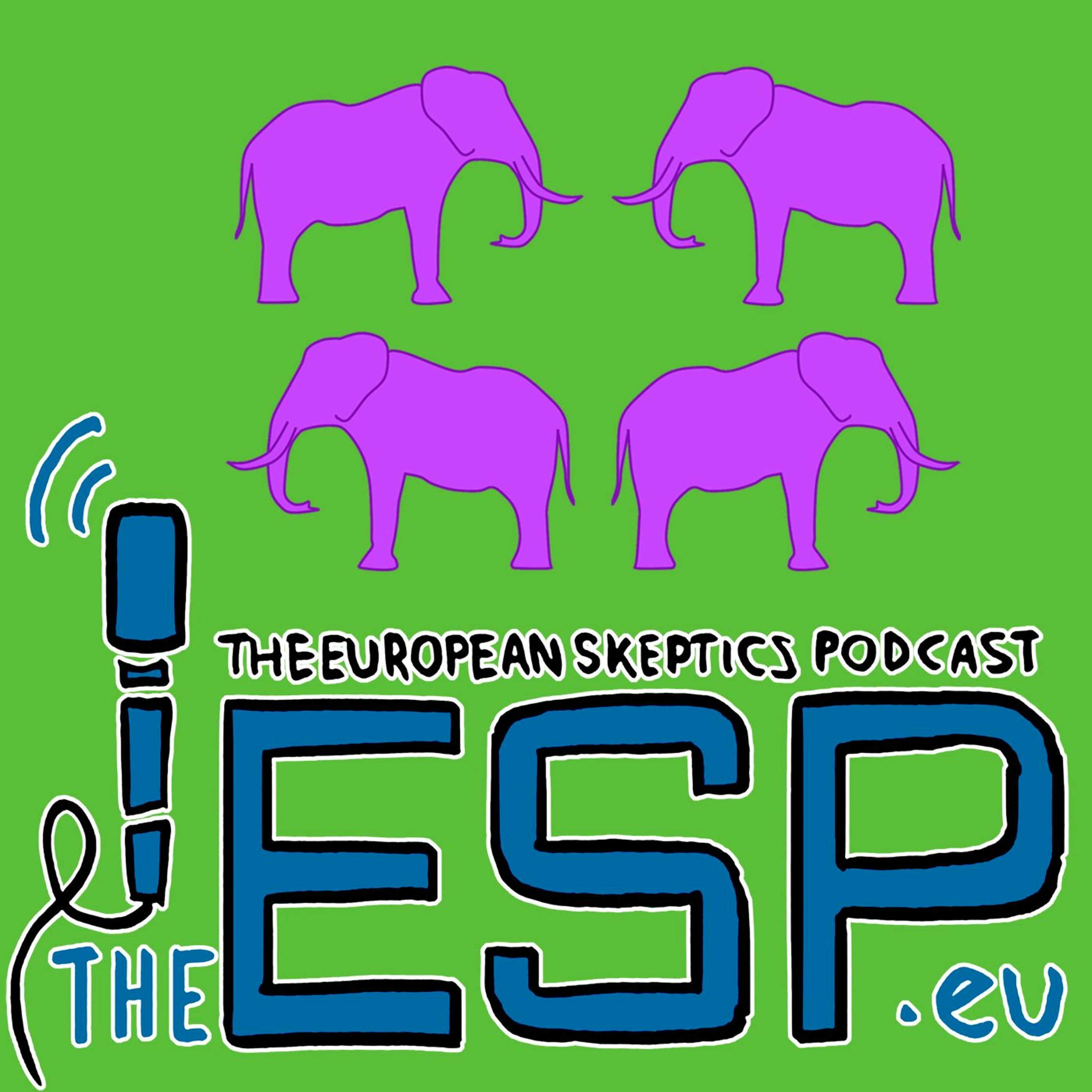 TheESP – Ep. #324 – The sky is green with purple elephants - podcast episode cover