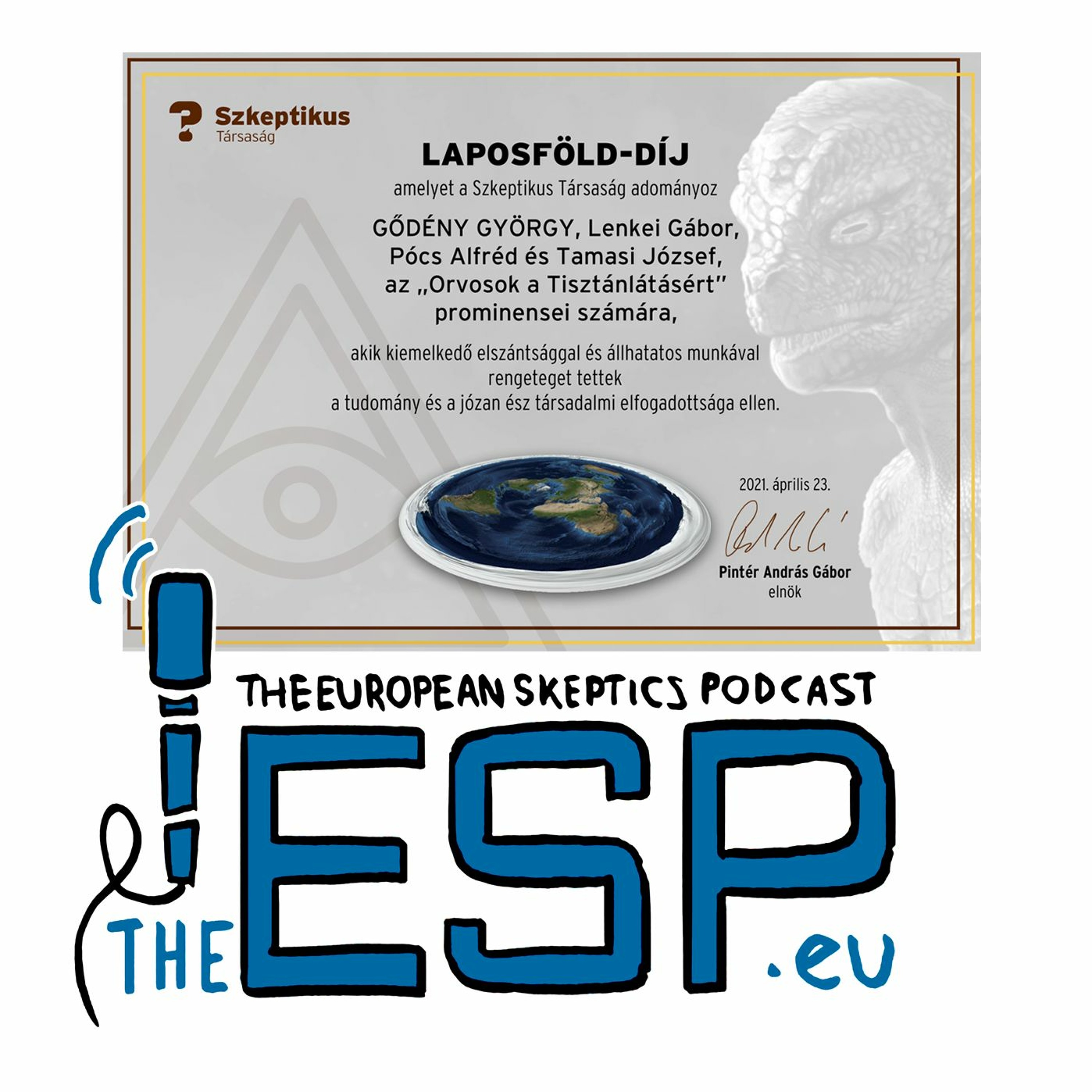 TheESP – Ep. #272 – Flat Earth Award - podcast episode cover