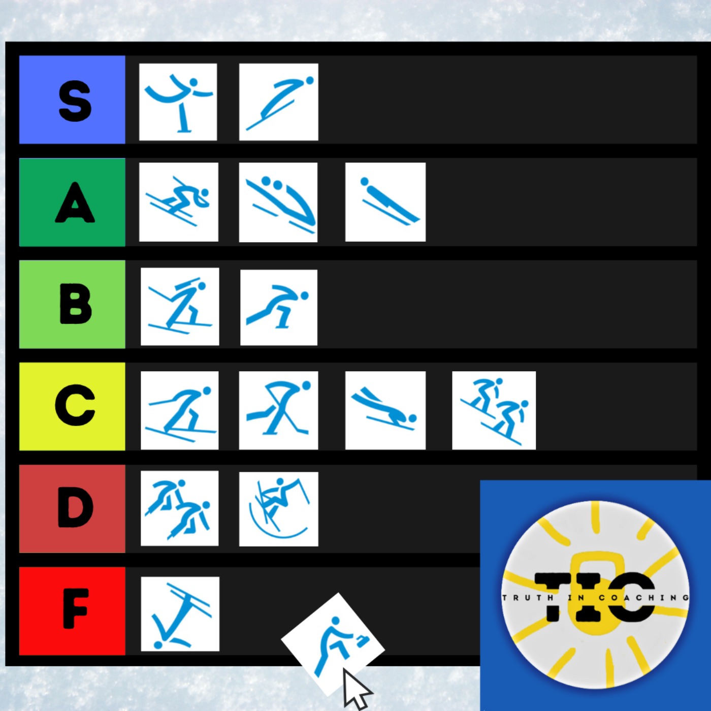 S3EP013 - Winter Olympic Tier List!