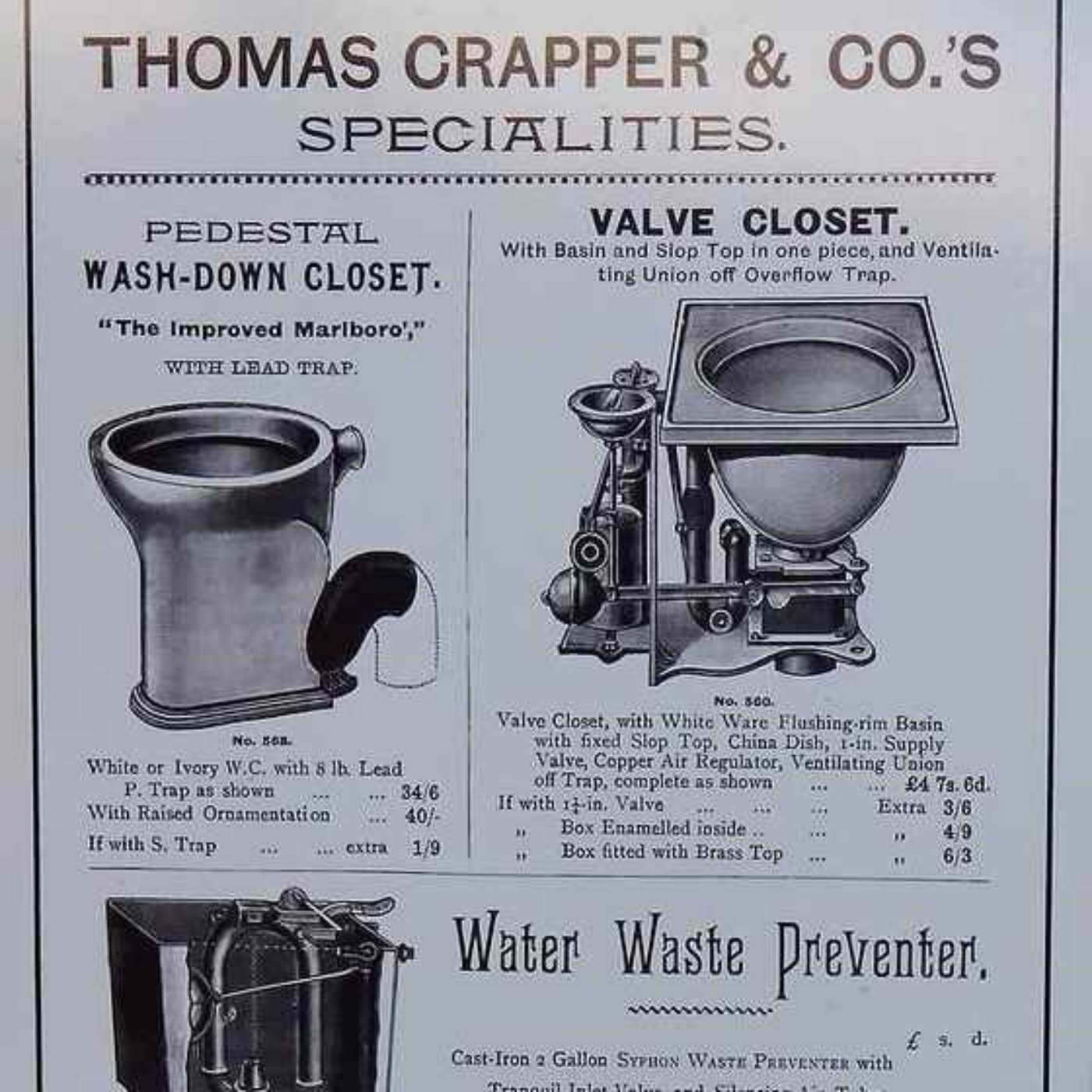 1.22 T. Crapper & the Great Stink of London episode artwork