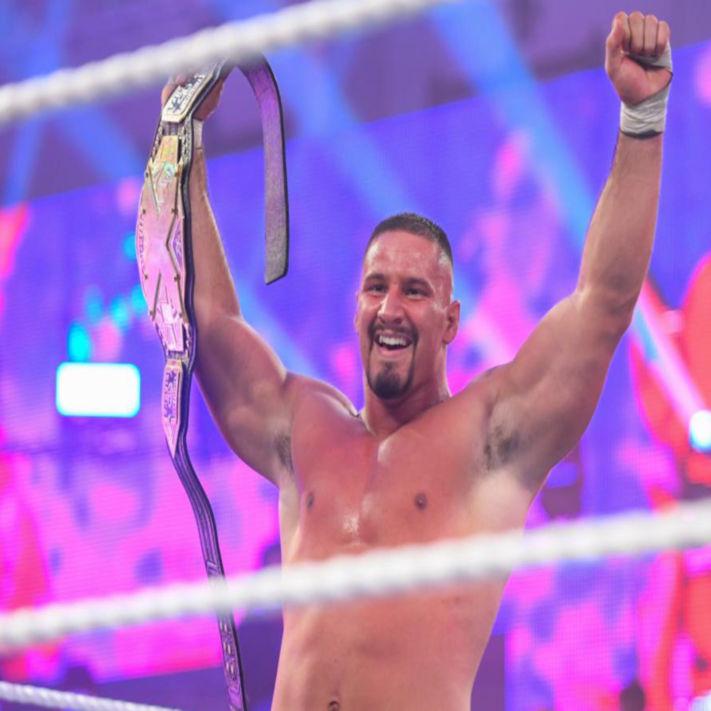 Bron Breakker talks becoming NXT HEAVYWEIGHT CHAMP, influence of Shawn Michaels and The Undertaker episode artwork