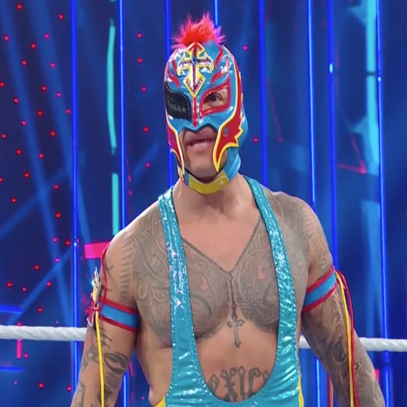 Rey Mysterio talks John Cena helping him since his return, the improvement of his son, losing the titles to The Usos episode artwork