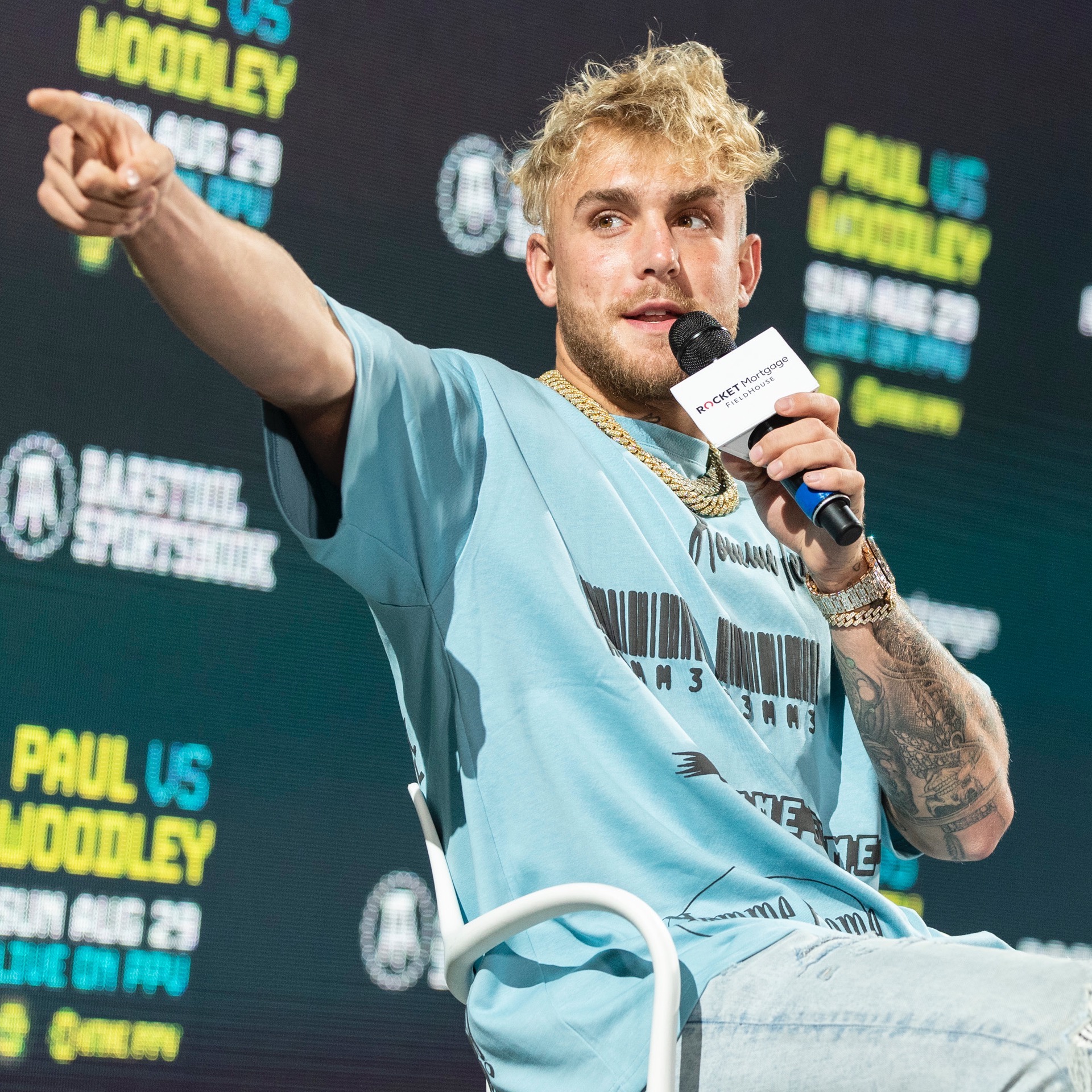 Jake Paul previews 'make-or-break fight' with Tyron Woodley, if he's biggest name in combat sports episode artwork
