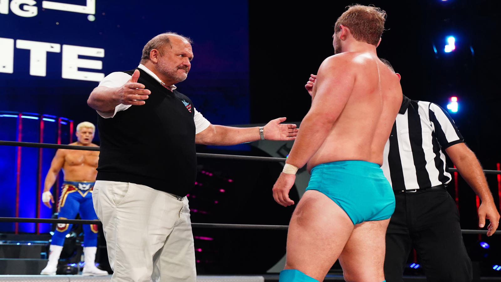 Arn Anderson on not wanting to 'bitter' about WWE, and his son making his AEW debut episode artwork