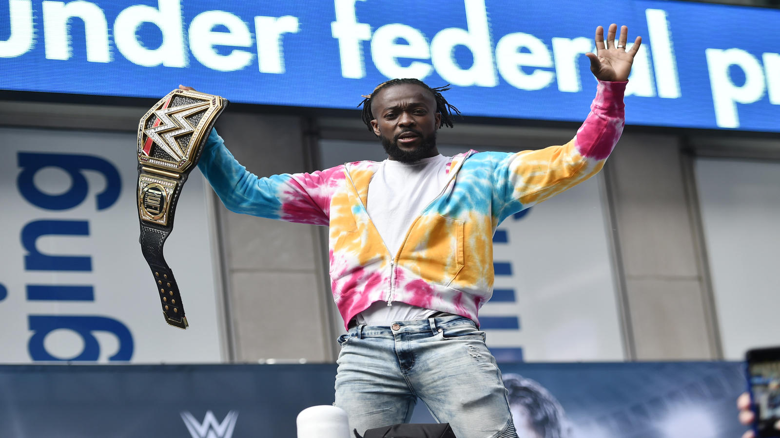 Kofi Kingston disappointed with the way the Brock Lesnar match went down, the historical significance of a WWE title match vs. Bobby Lashley, episode artwork