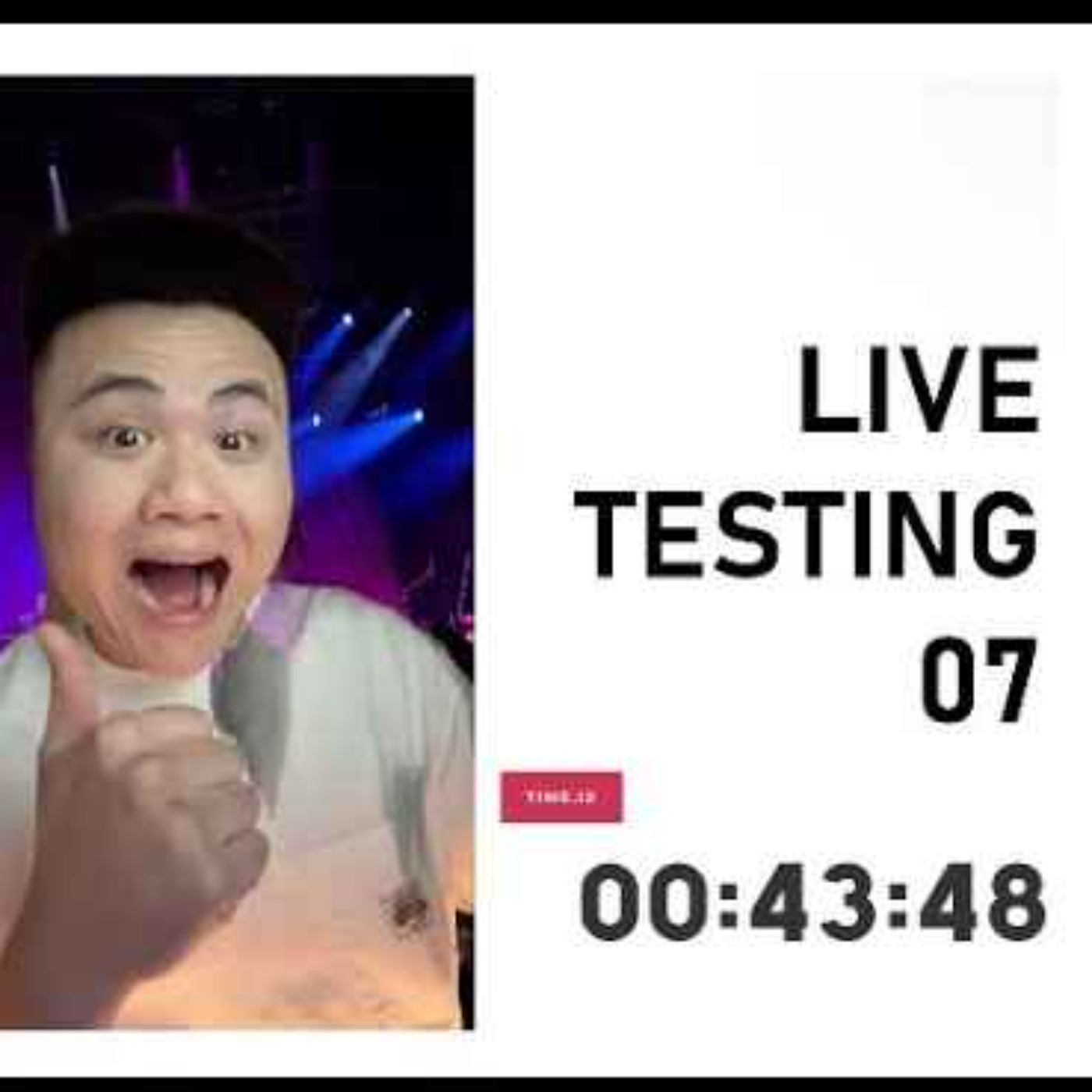 Live 07 Testing. 如果每天都可以 happy happy 誰想要 sad episode artwork