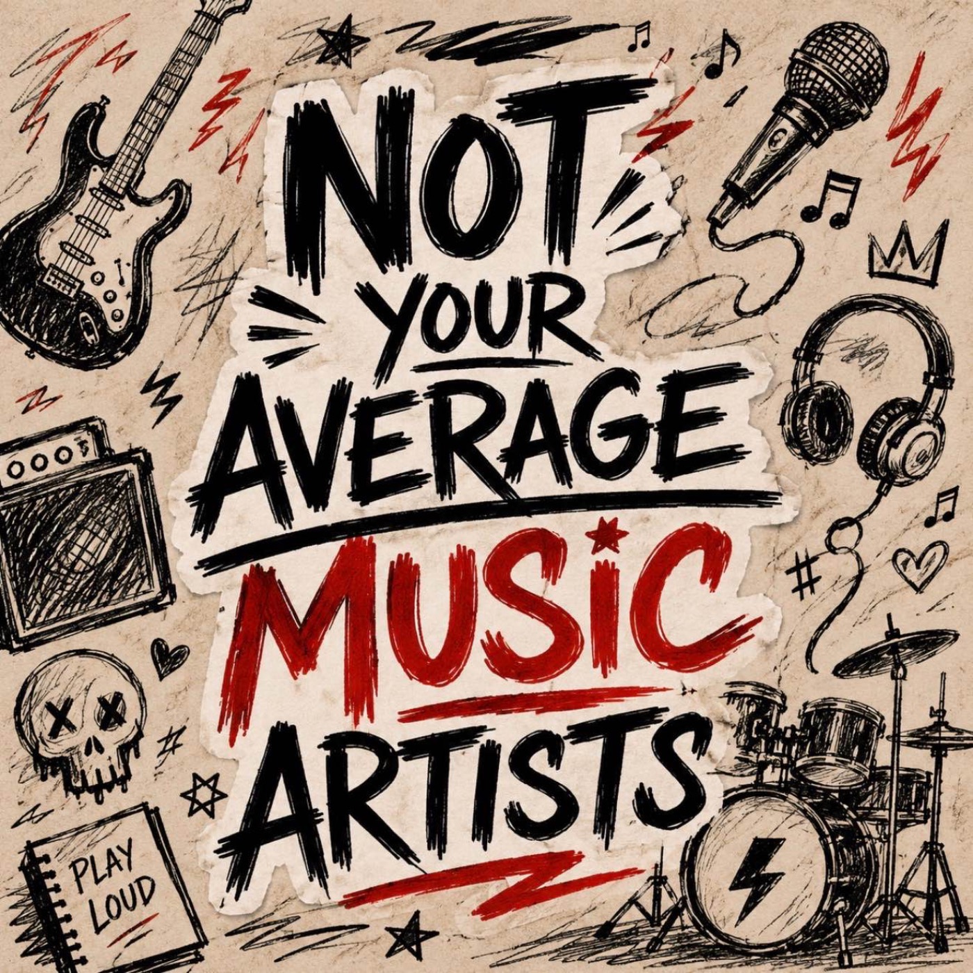 Not Your Average Music Artist episode artwork