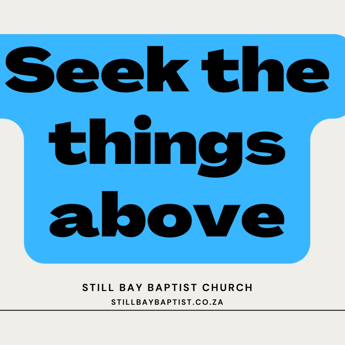 Seek the things above episode artwork