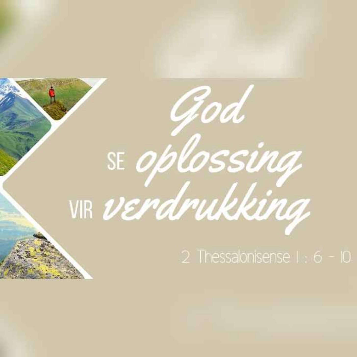 God se Oplossing vir Verdrukking episode artwork