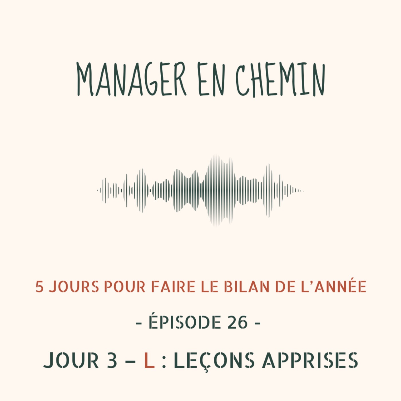 Manager en chemin