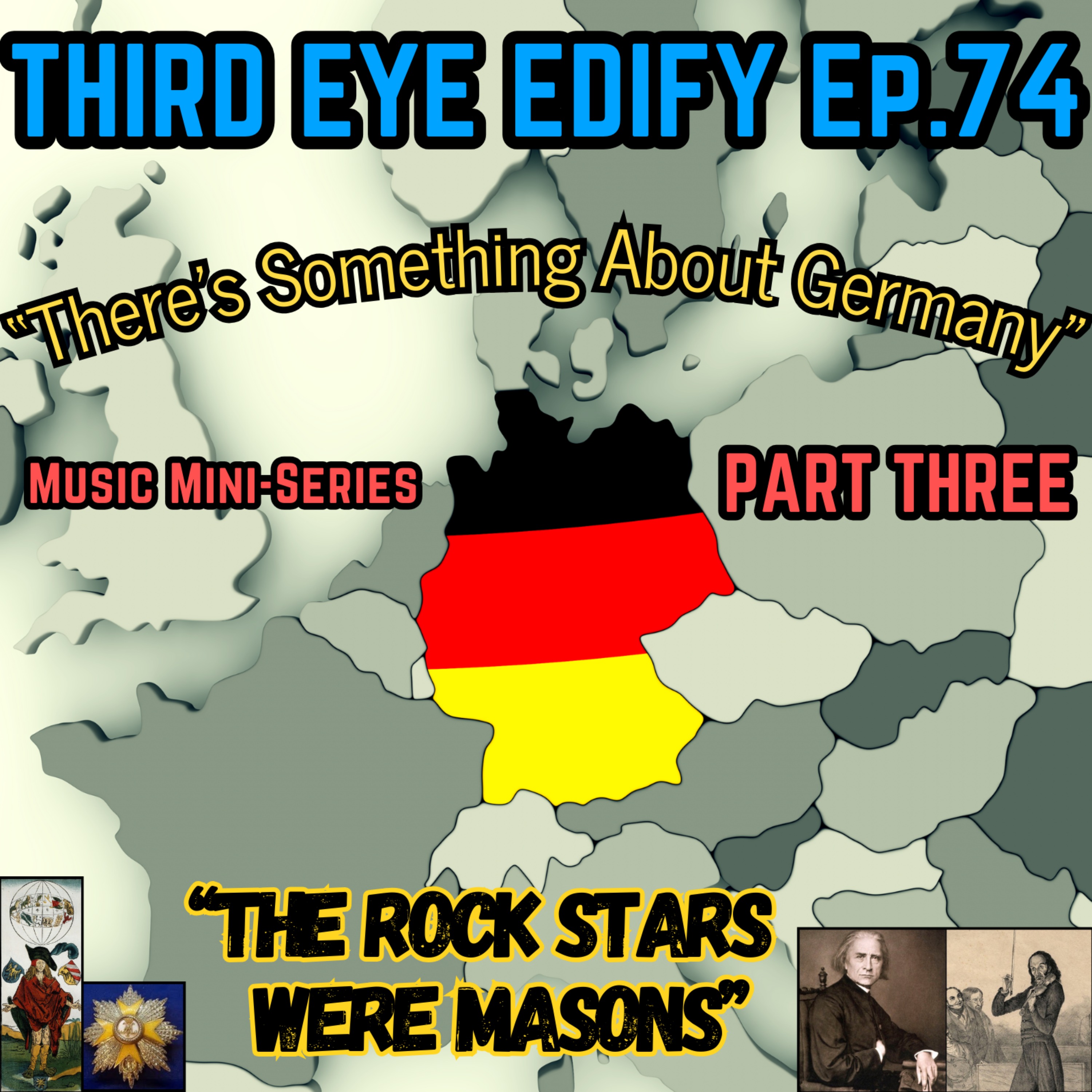 THIRD EYE EDIFY Ep.74 "The Rock Stars Were Masons" Music Mini-Series PART THREE