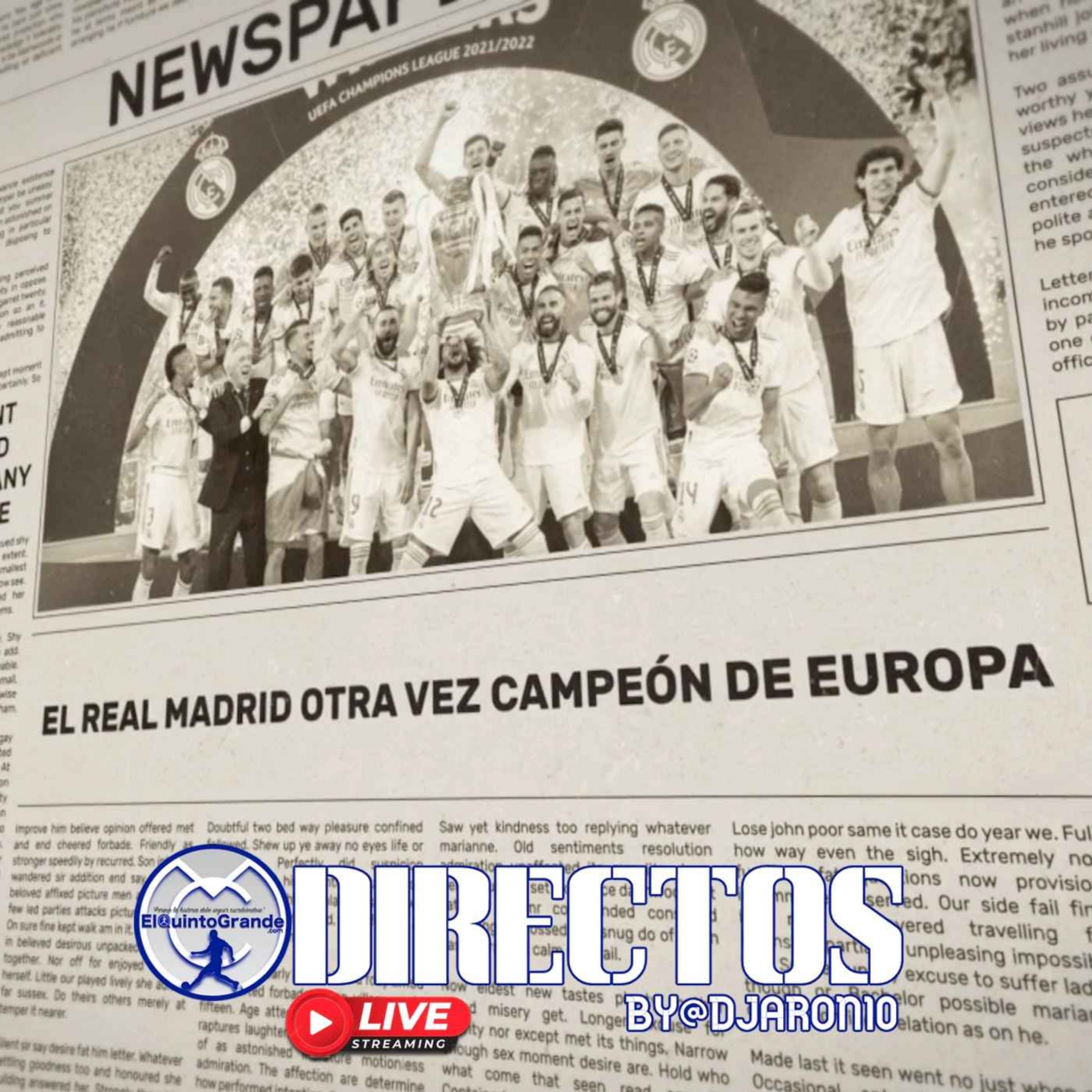🏟️40 años de LaQuintaDelBuitre⚽🗣️ Directos @ElQuintoGrande #300 episode artwork