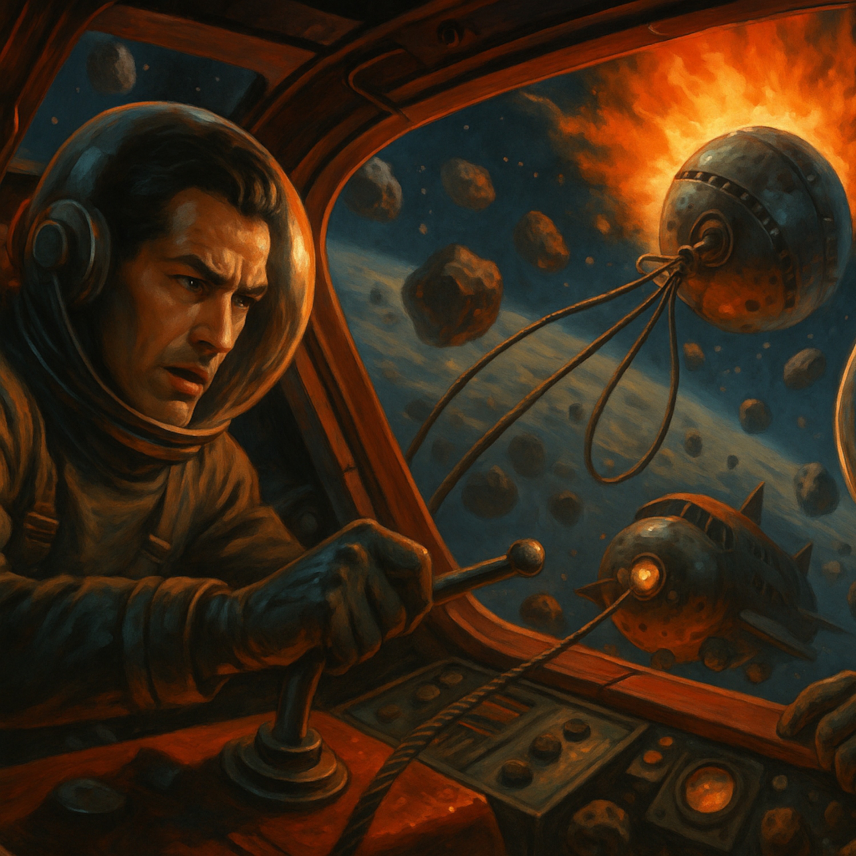 Space-Lane of No-Return By George A. Whittington