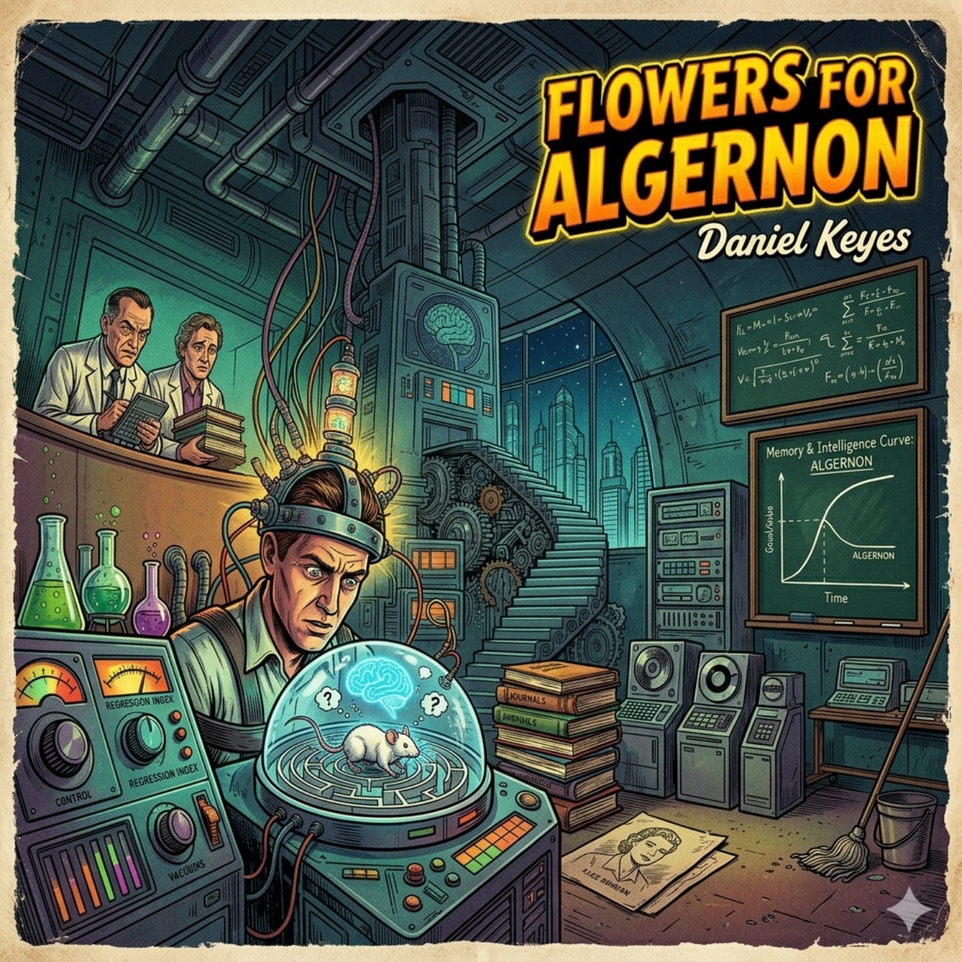 Flowers for Algernon by Daniel Keyes