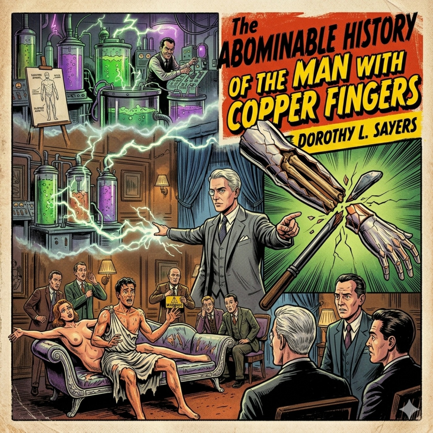 The Abominable History of the Man with Copper Fingers by Dorothy L. Sayers