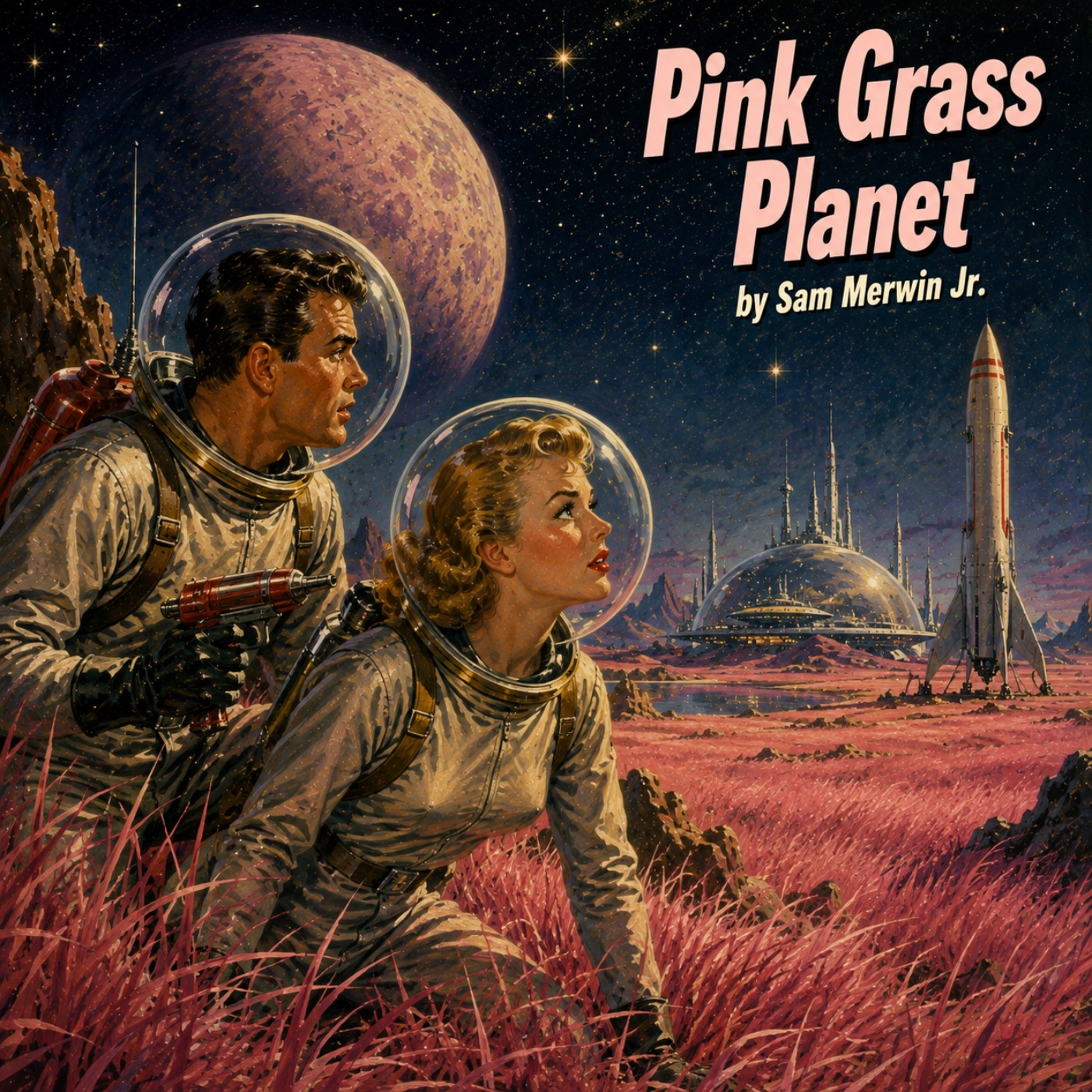 Pink Grass Planet by Sam Merwin Jr. episode artwork