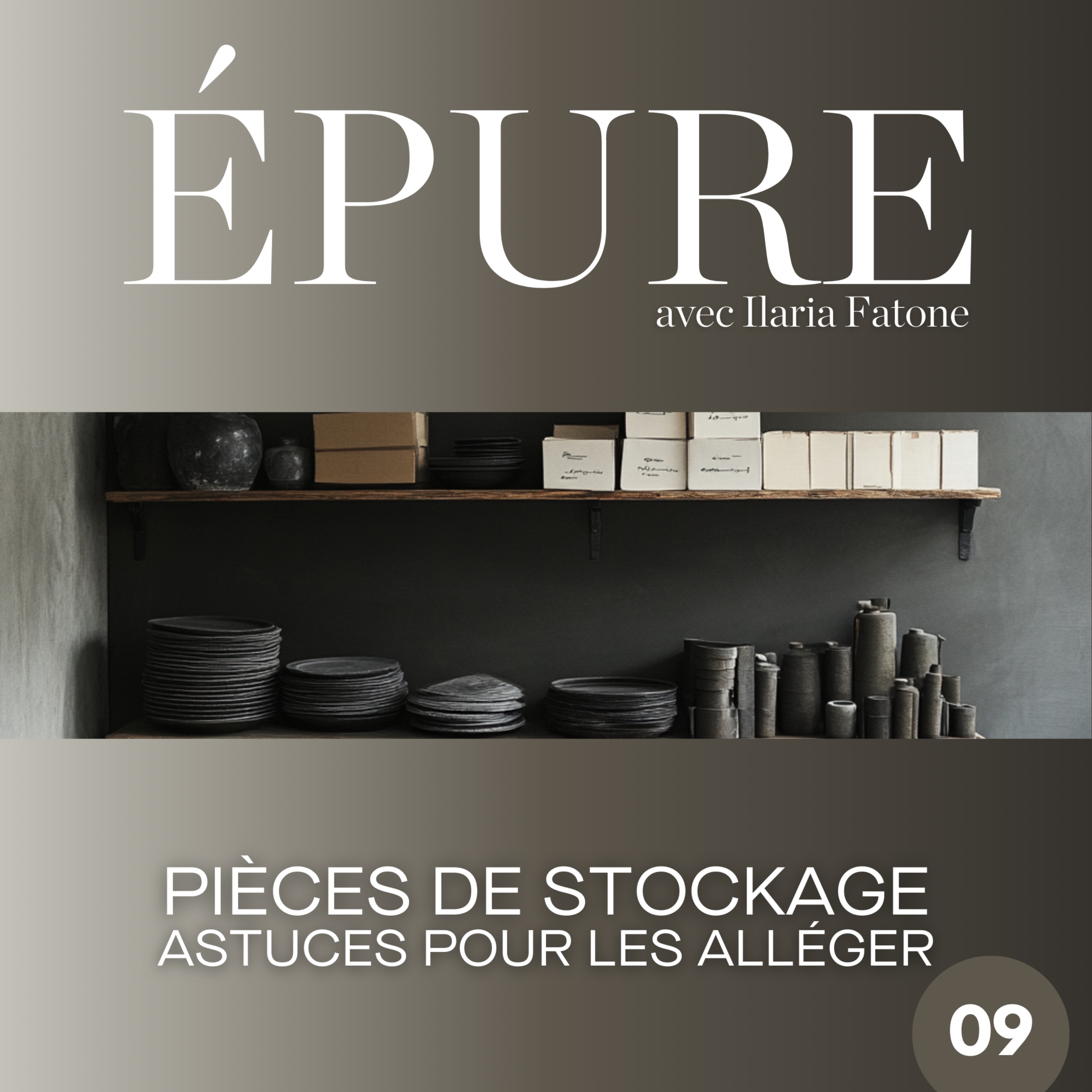 Mes astuces pour alléger nos pièces de stockage