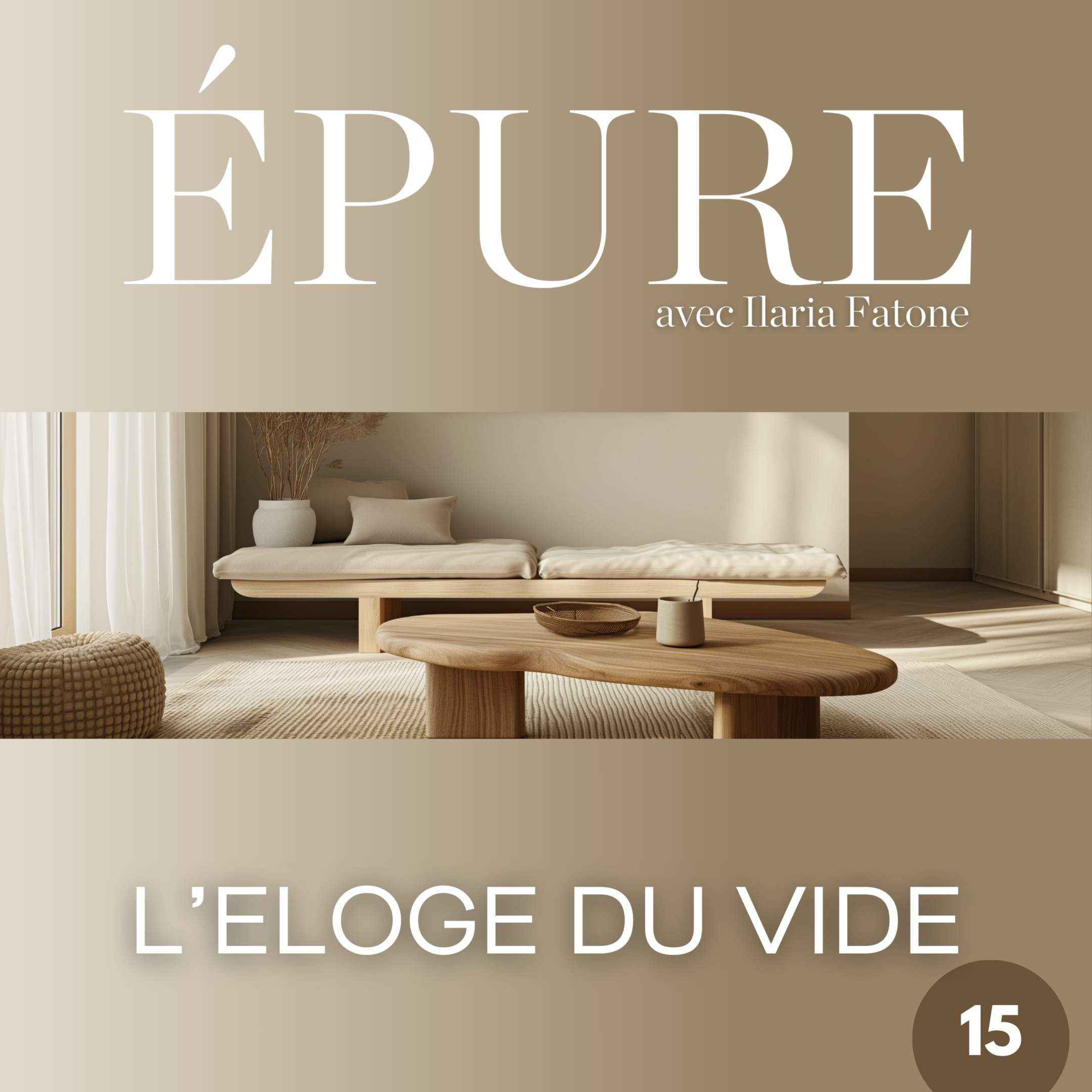 L’éloge du vide