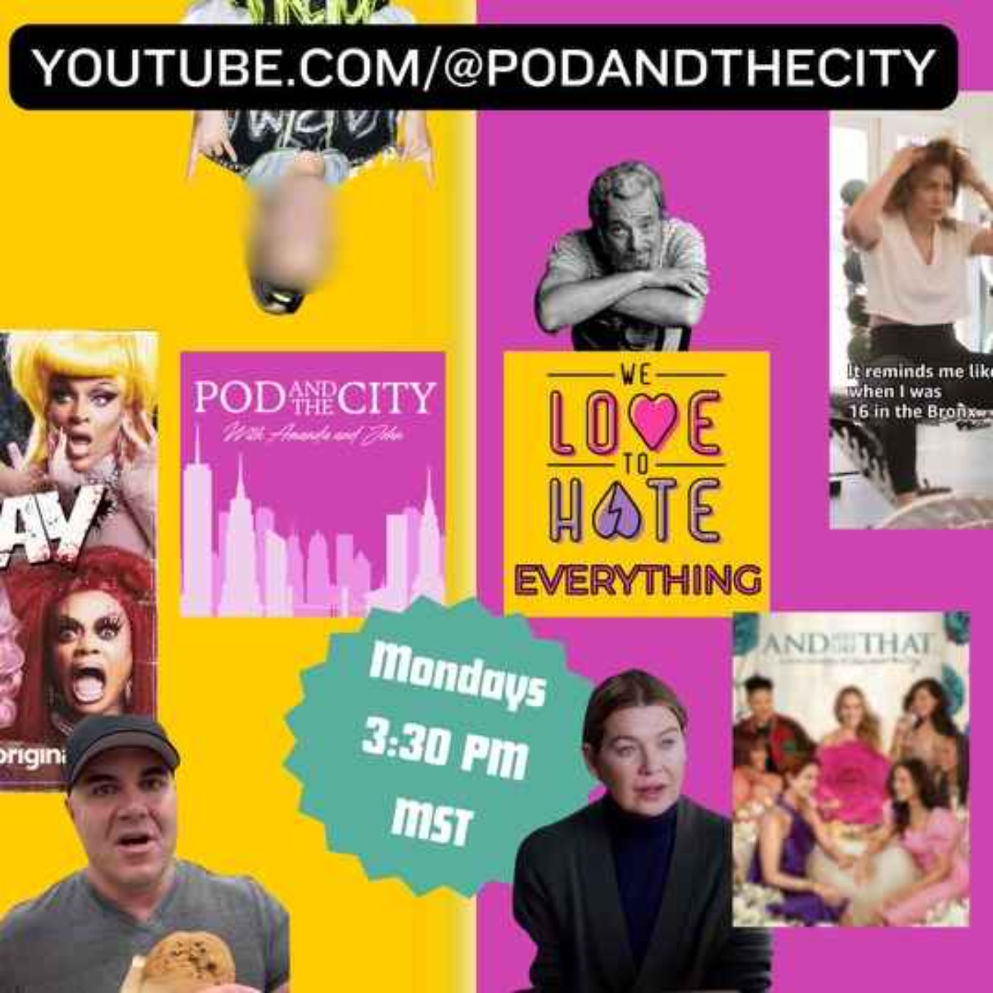 Pod and the City Weekly Roundup 3/25/24  Immaculate, Costco Guys,  J.LO, bad theatre, Garrison Brown Tribute, and MORE